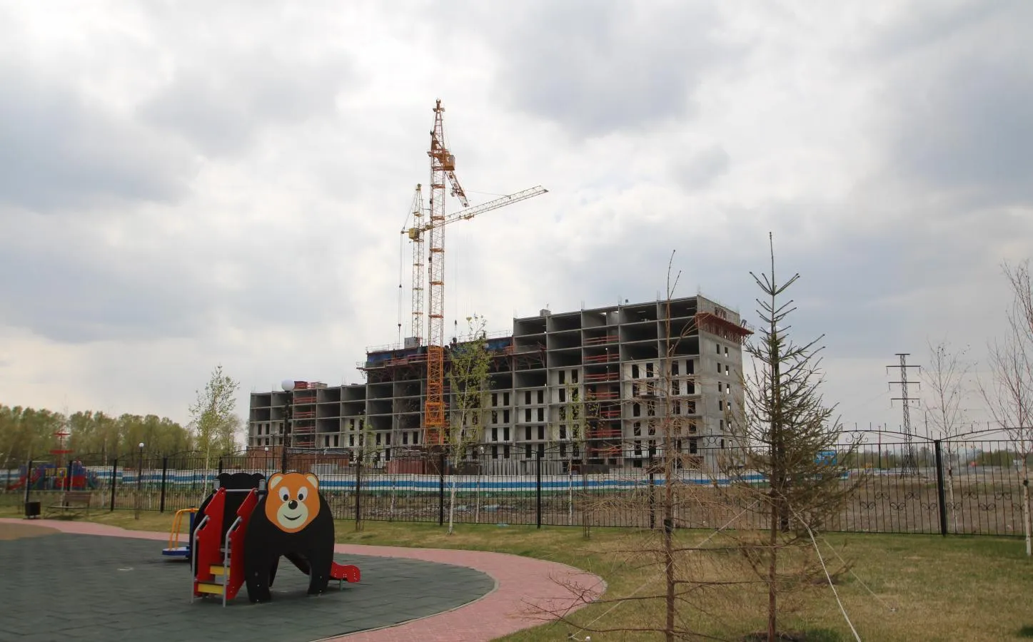 ЖК "Радуга Сибири" ход строительства