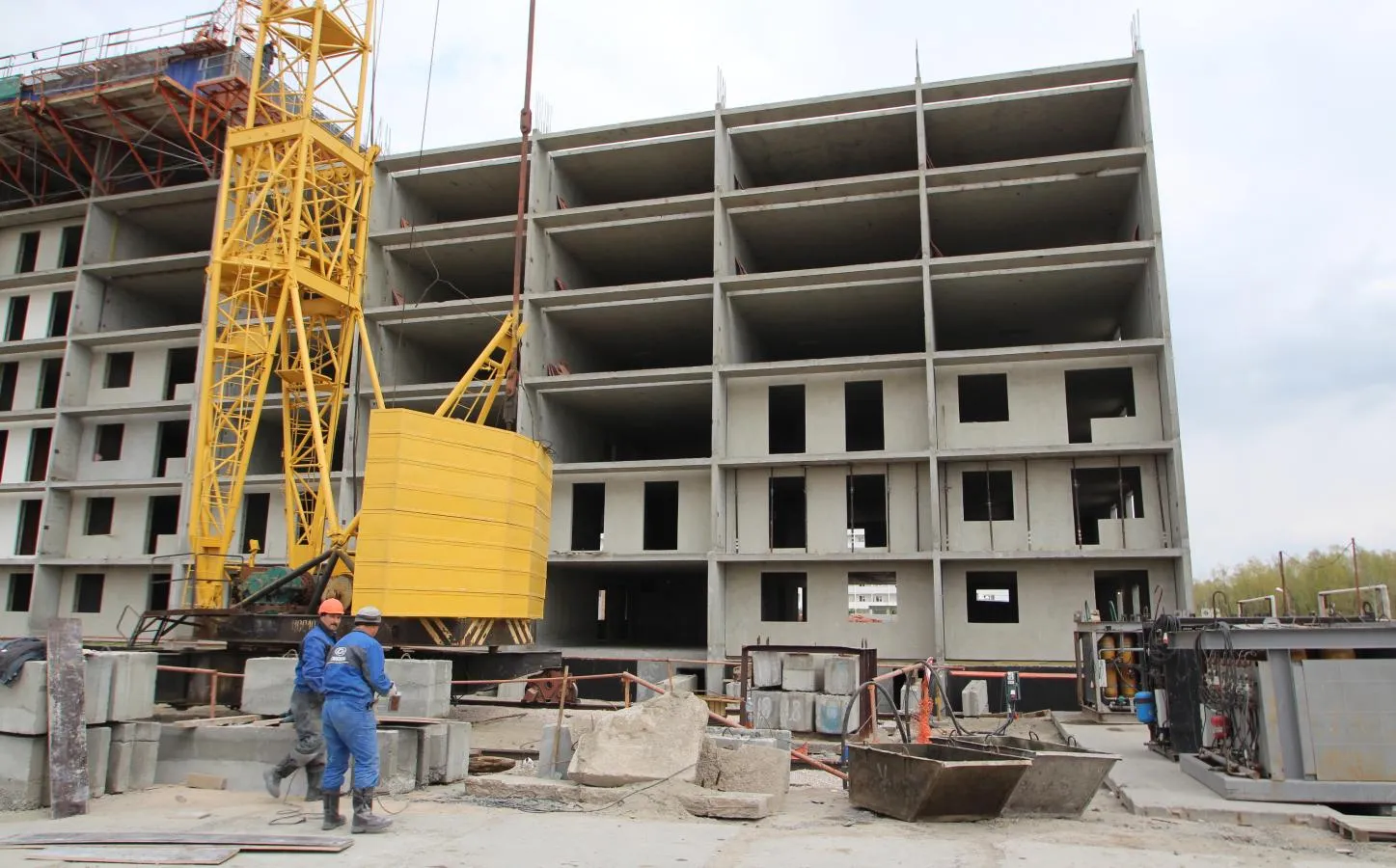 ЖК "Радуга Сибири" ход строительства