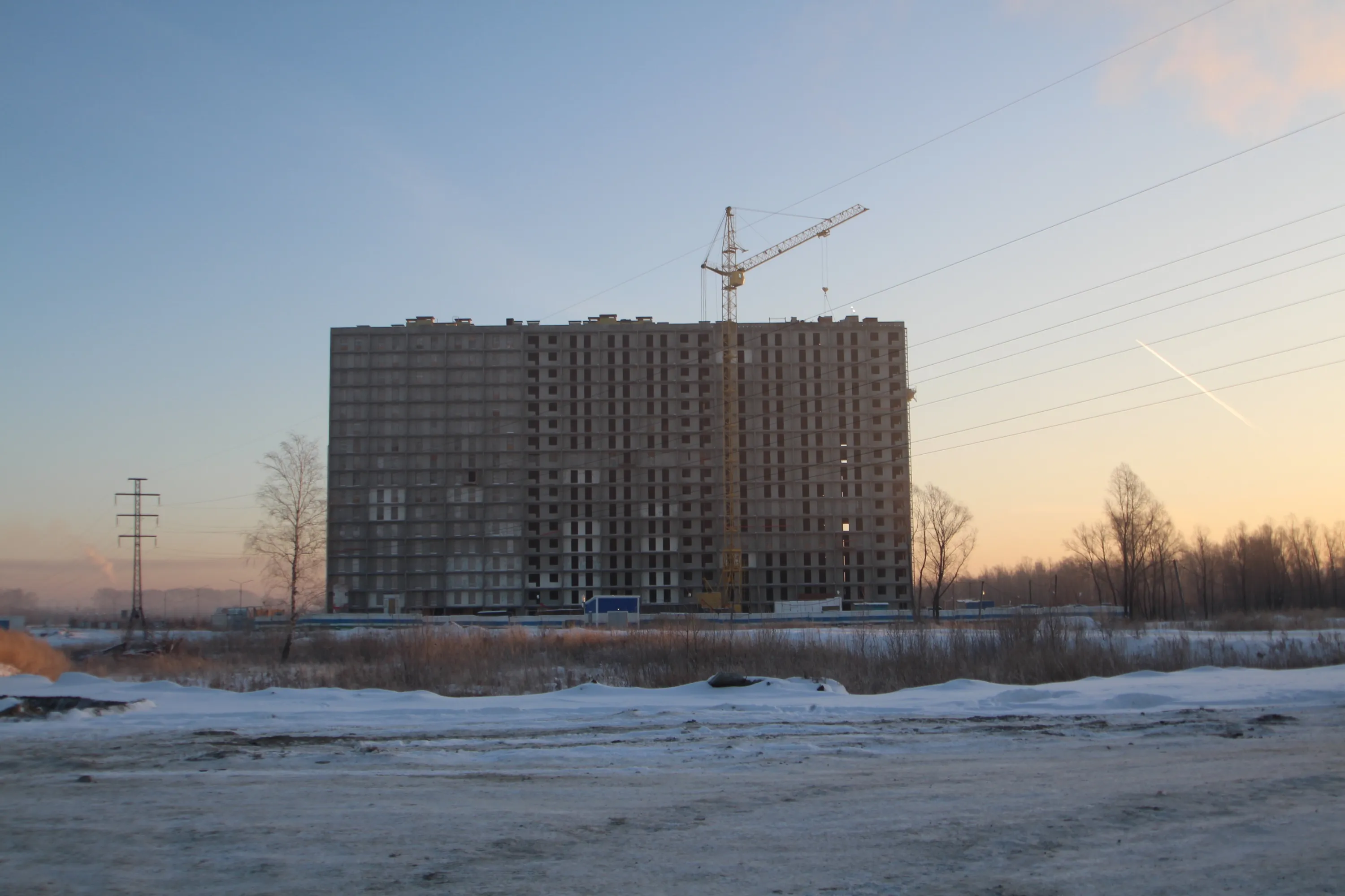 ЖК "Радуга Сибири" ход строительства