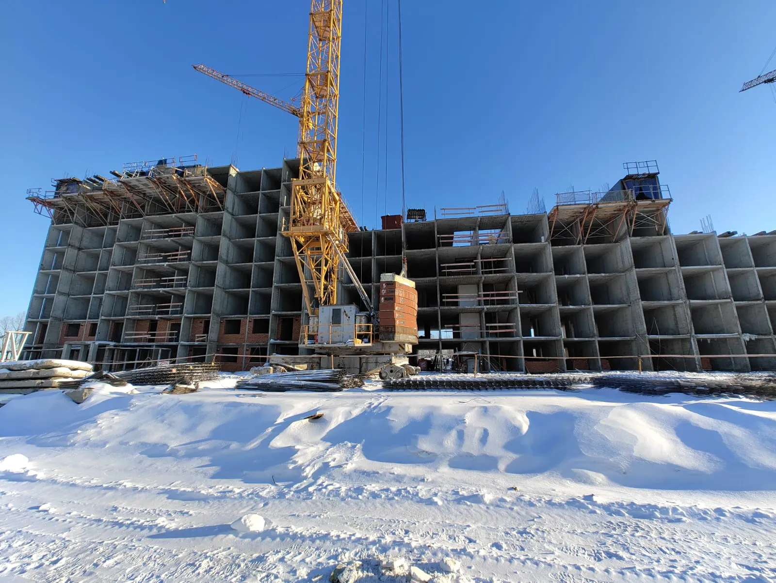 ЖК "Радуга Сибири" ход строительства