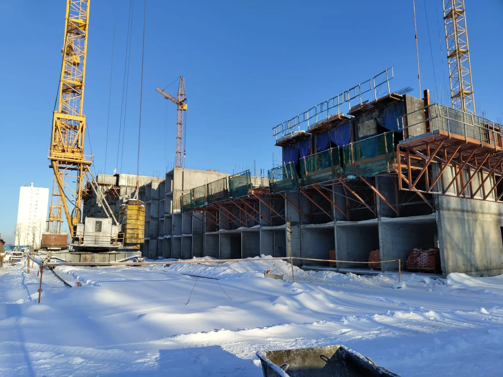 ЖК "Радуга Сибири" ход строительства