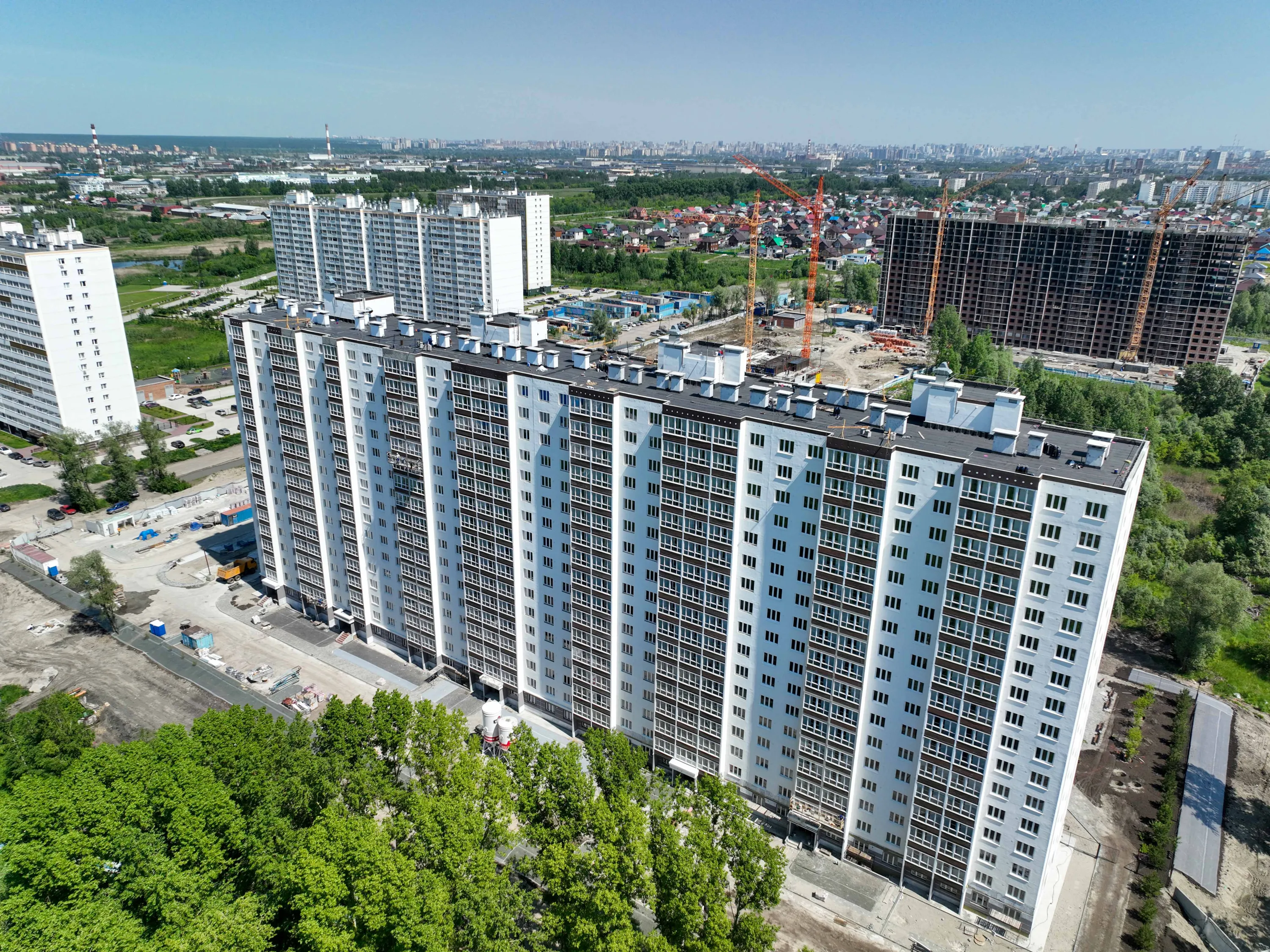 ЖК "Радуга Сибири" ход строительства