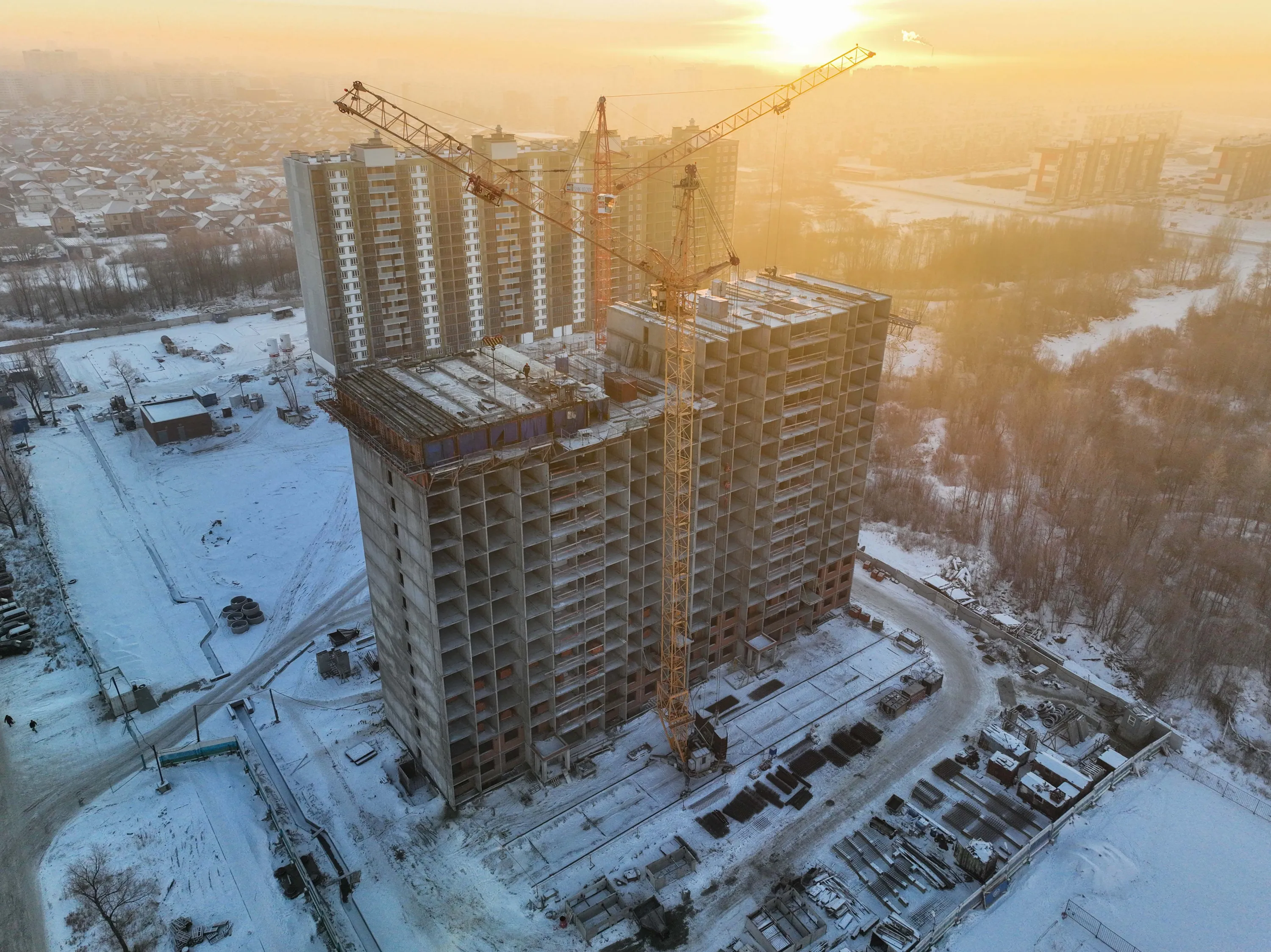 ЖК "Радуга Сибири" ход строительства