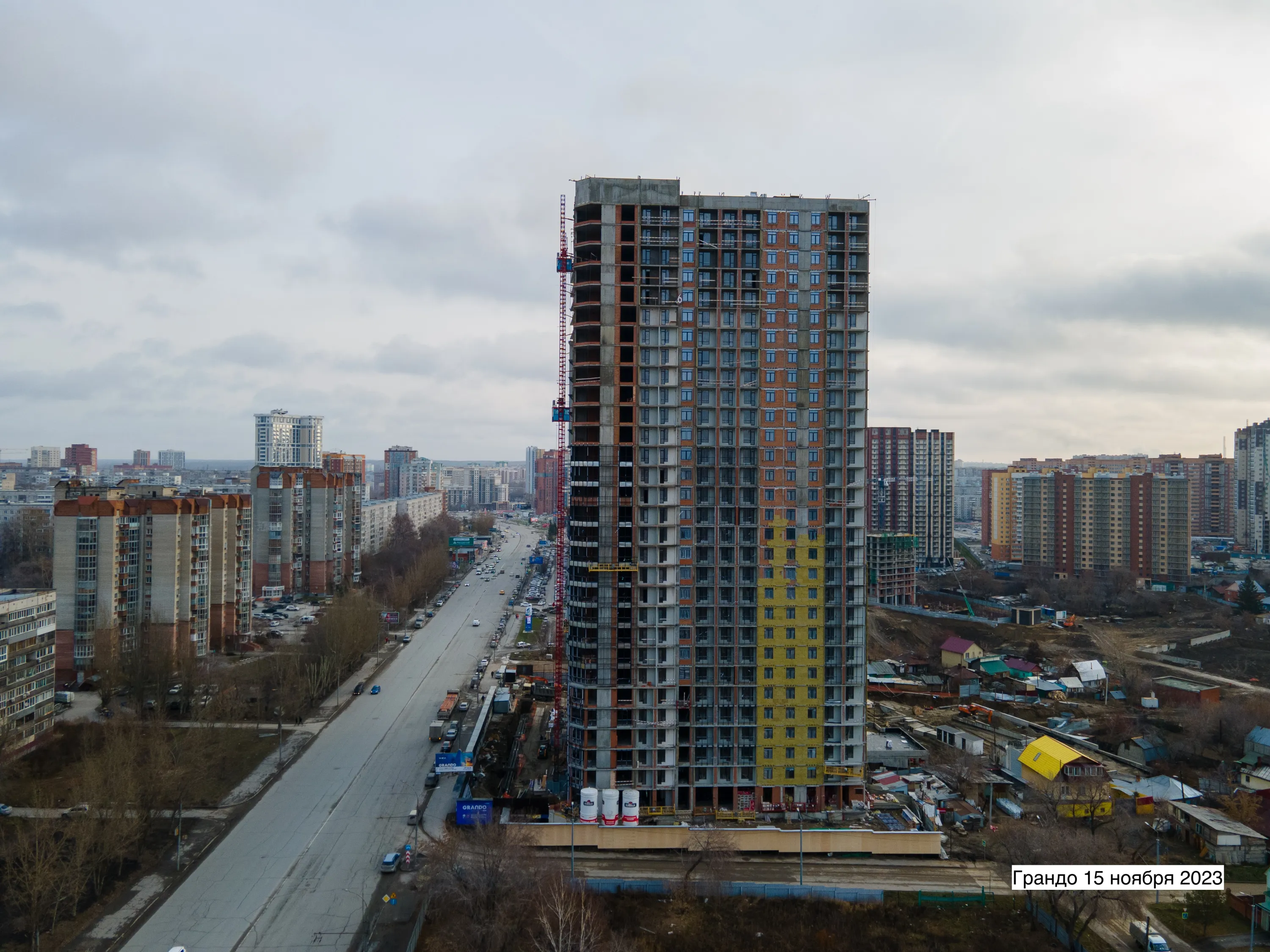 ЖК Жилой дом "GRANDO" (Грандо) ход строительства