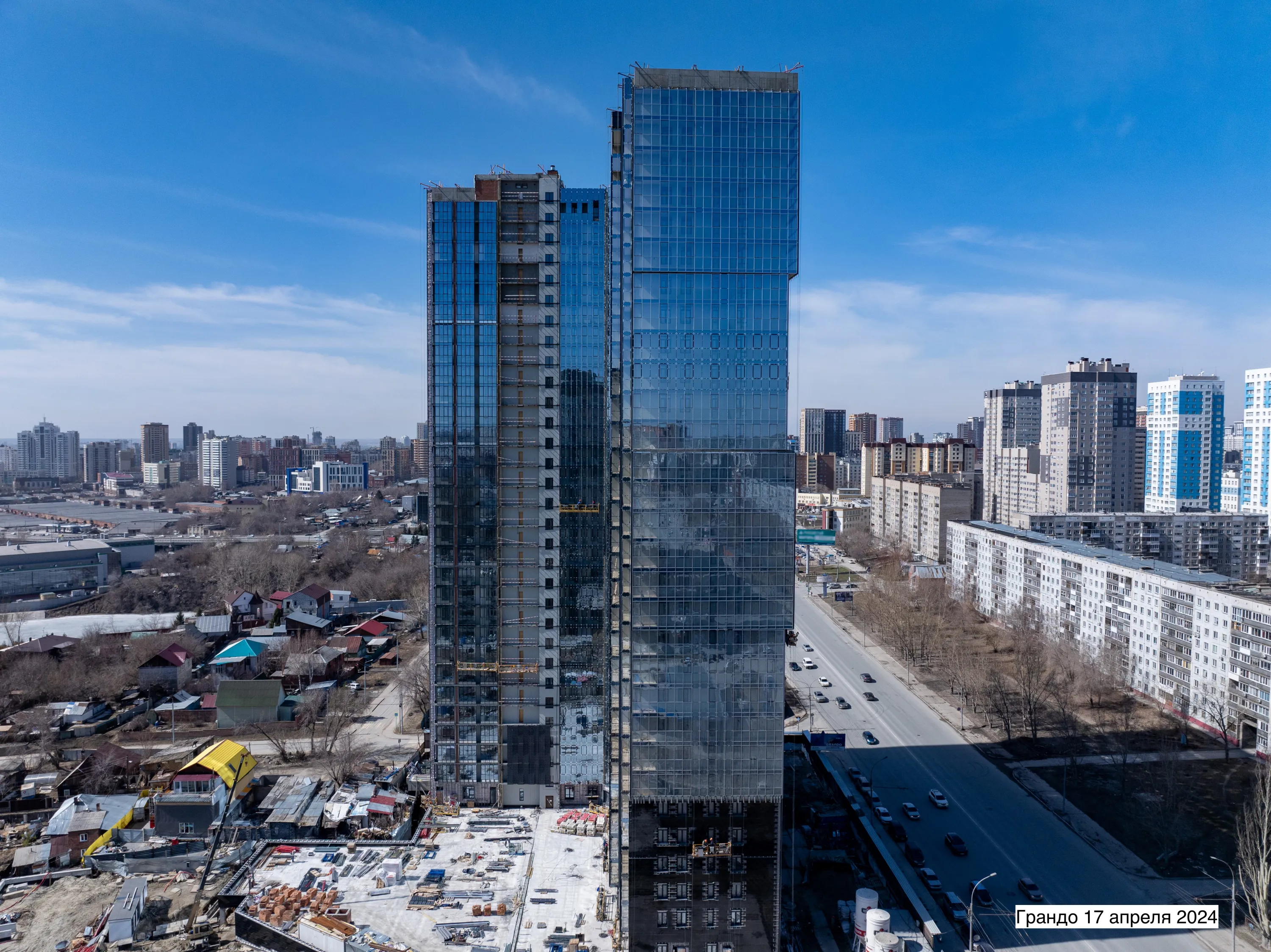 ЖК Жилой дом "GRANDO" (Грандо) ход строительства