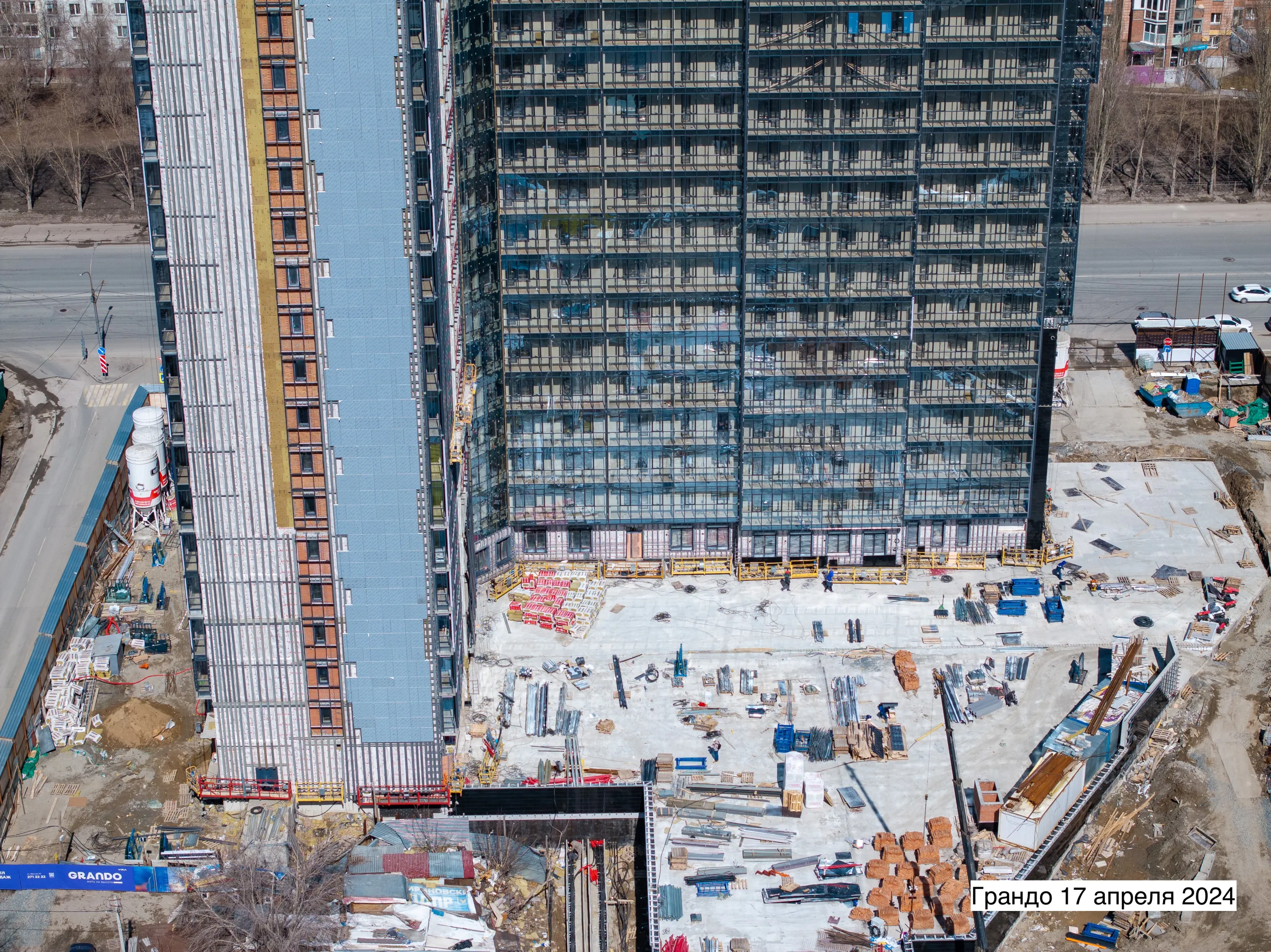 ЖК Жилой дом "GRANDO" (Грандо) ход строительства