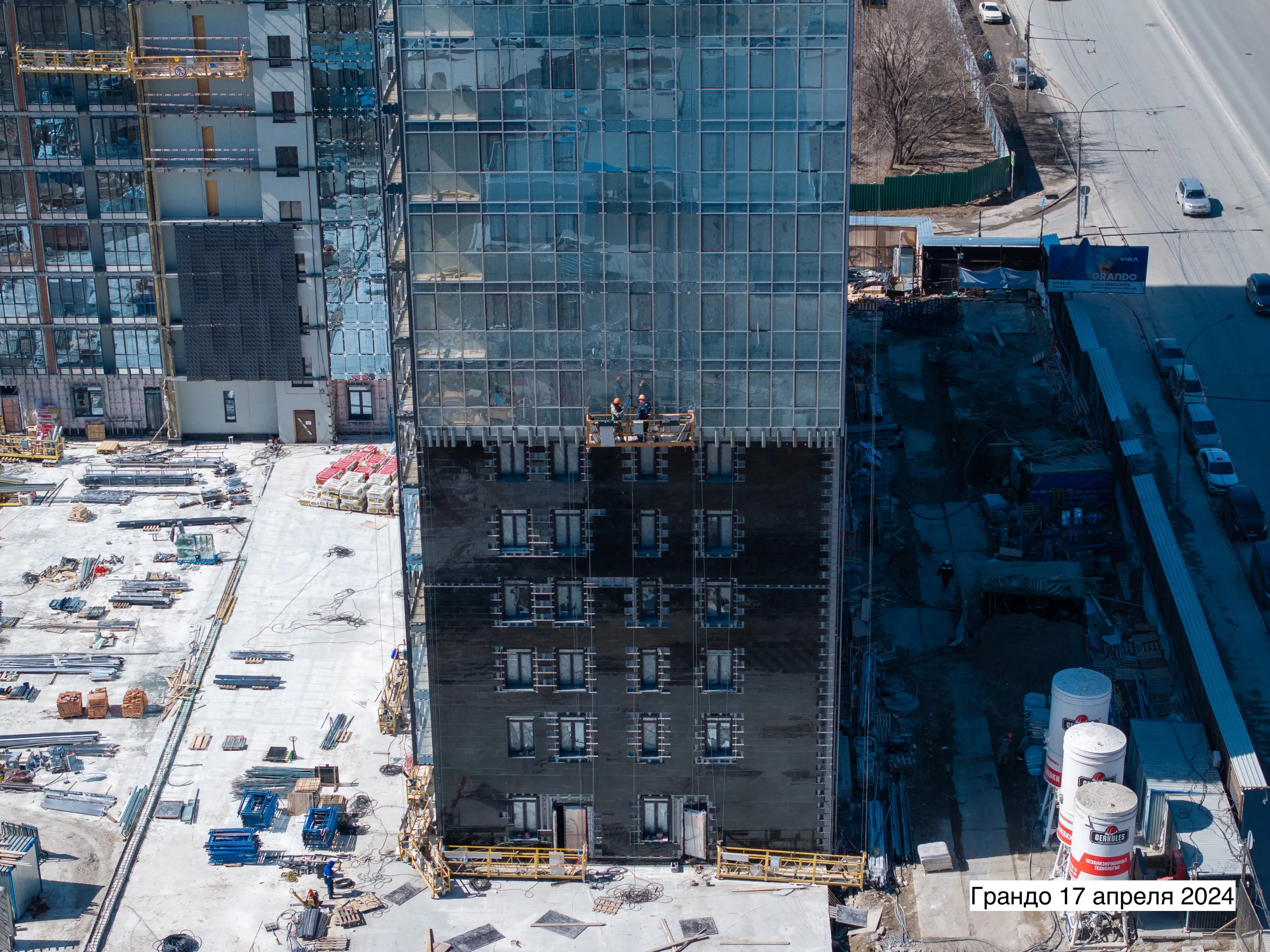 ЖК Жилой дом "GRANDO" (Грандо) ход строительства