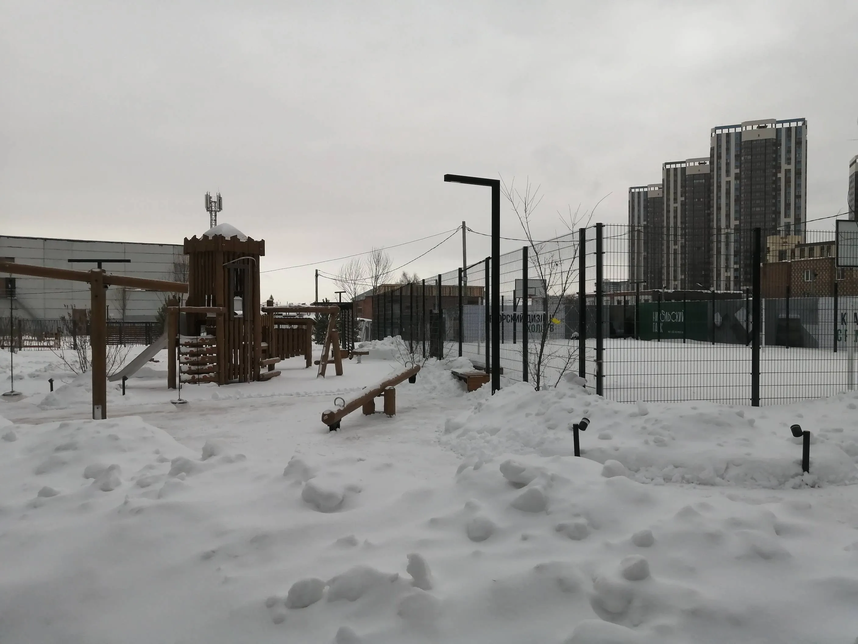 ЖК Никольский парк ход строительства