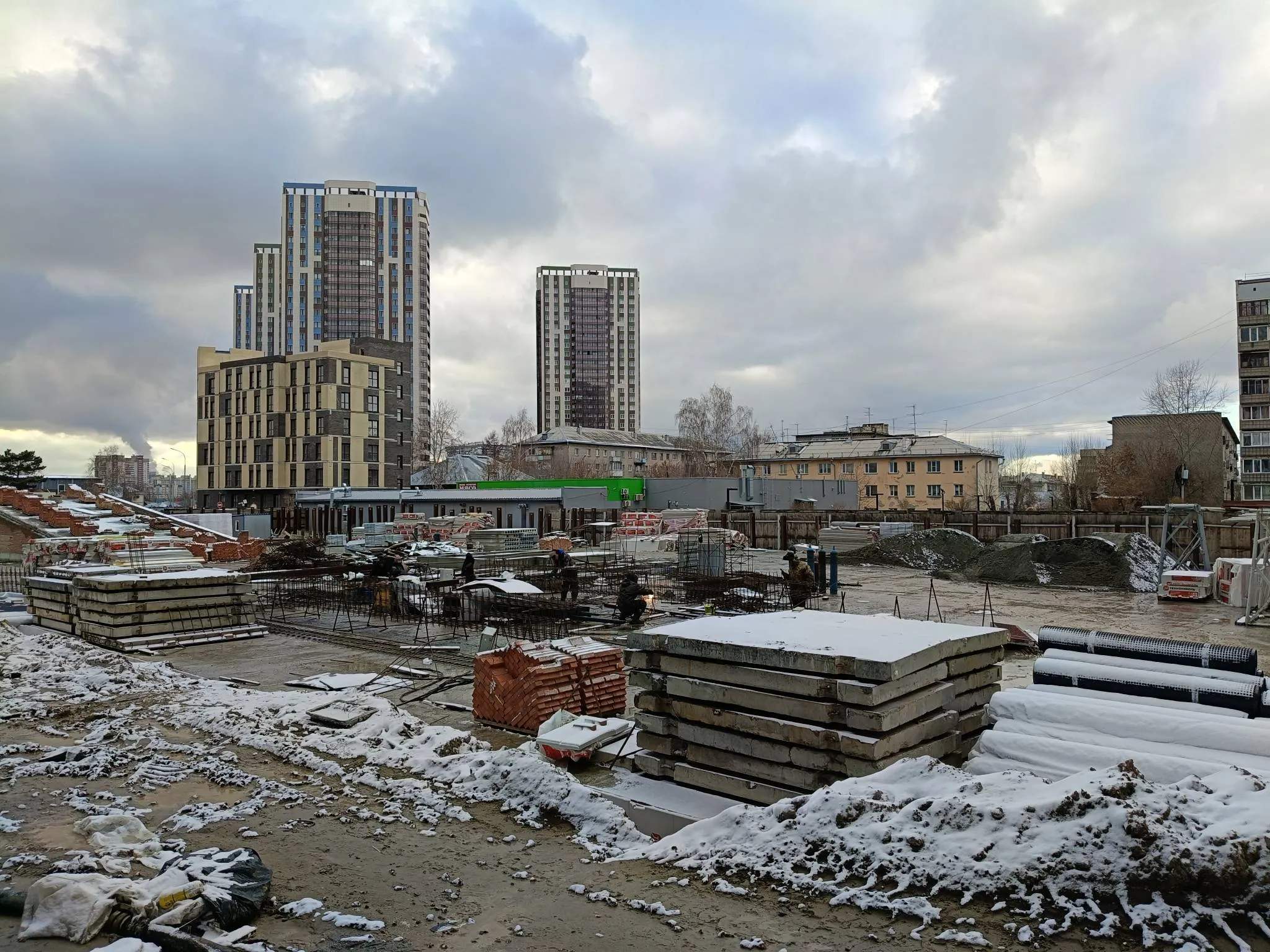 ЖК Никольский парк ход строительства