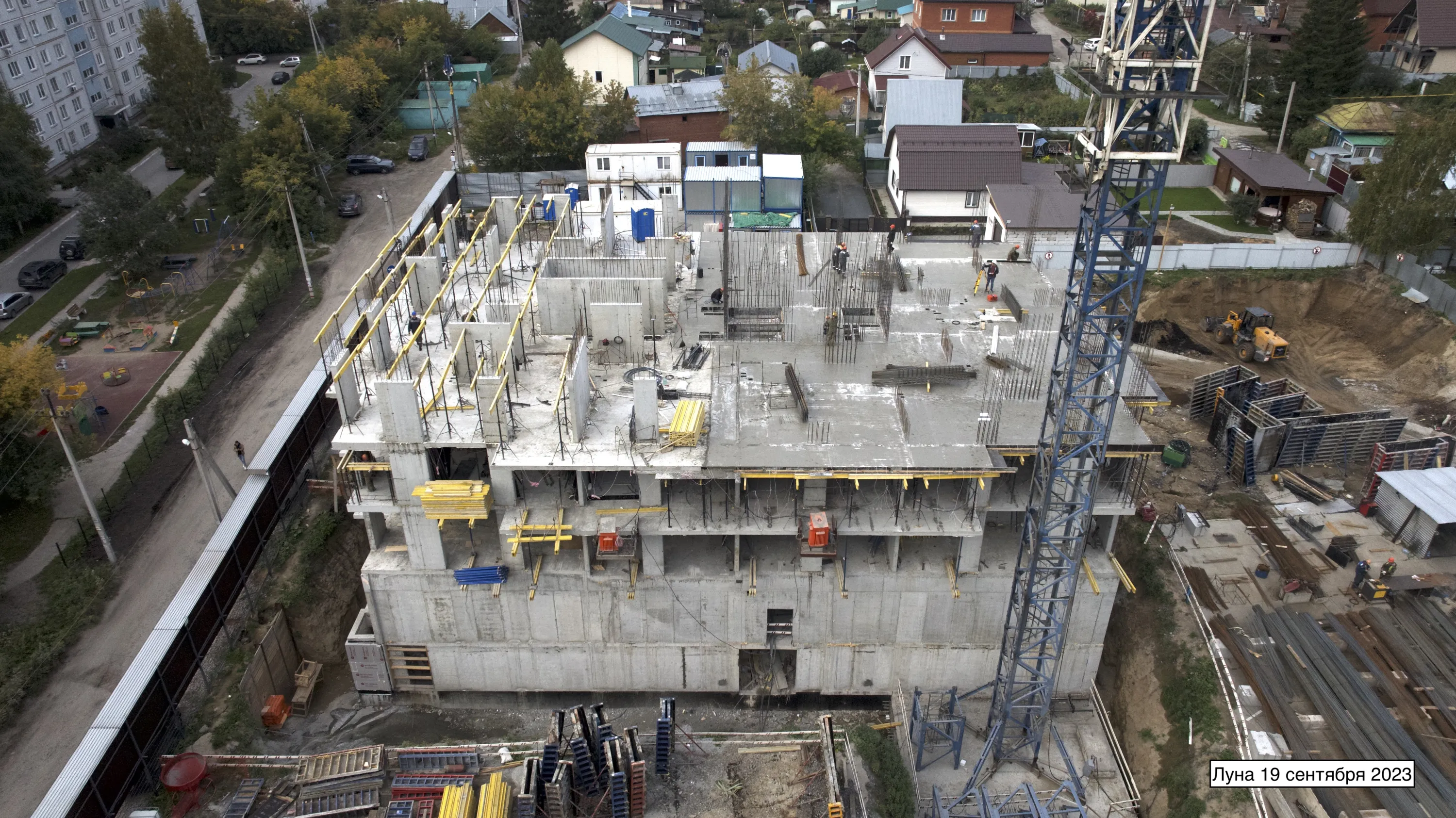 ЖК Жилой комплекс "LUNA" (ЛУНА) ход строительства