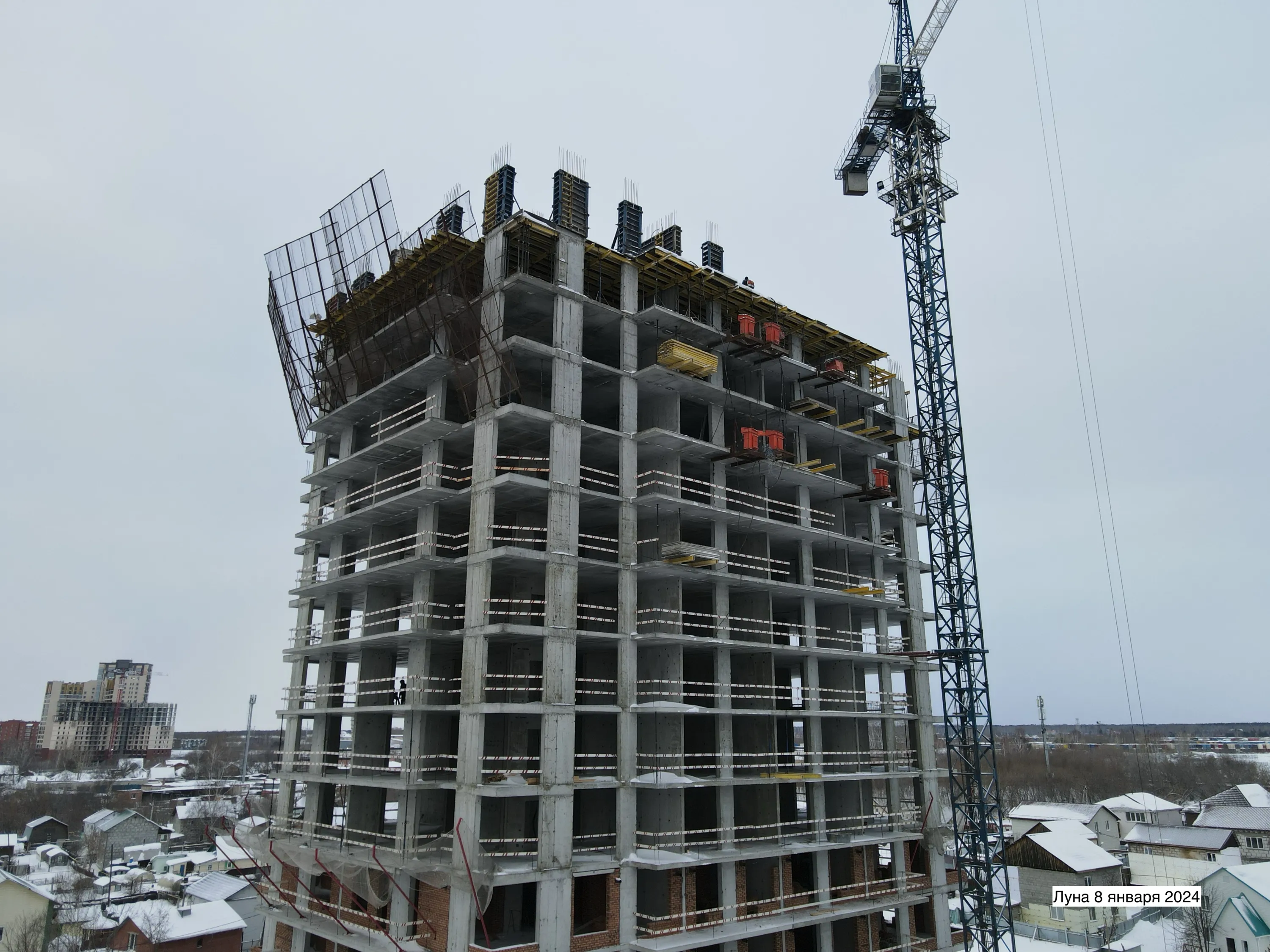 ЖК Жилой комплекс "LUNA" (ЛУНА) ход строительства