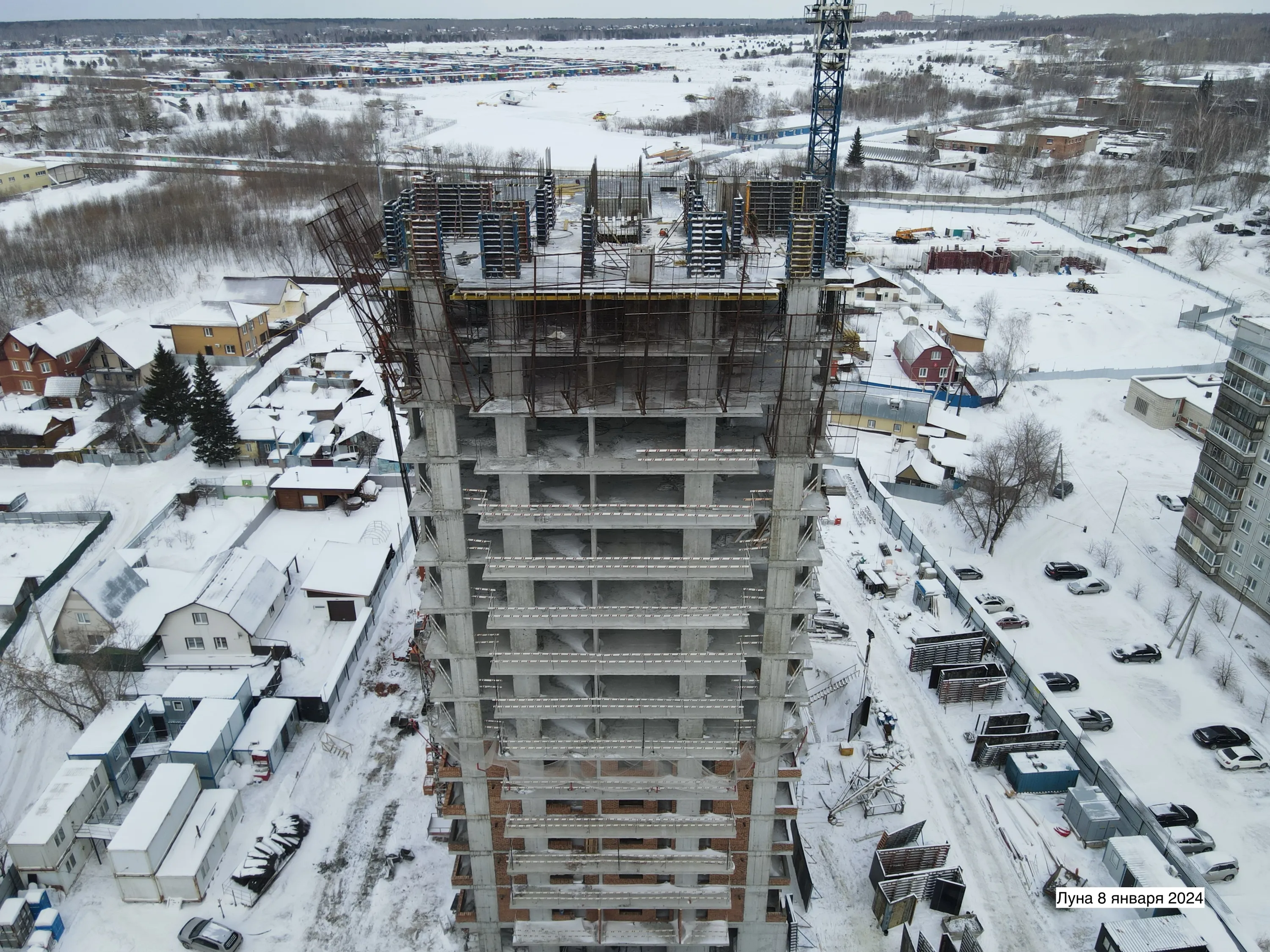 ЖК Жилой комплекс "LUNA" (ЛУНА) ход строительства