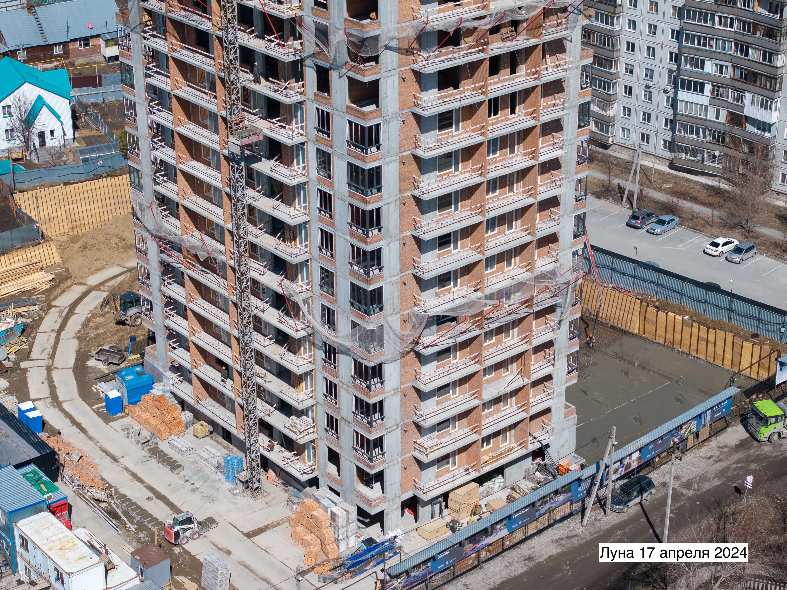 ЖК Жилой комплекс "LUNA" (ЛУНА) ход строительства