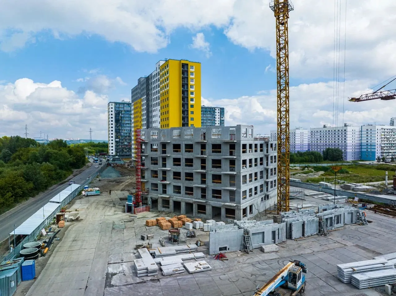 ЖК Семейный квартал ход строительства