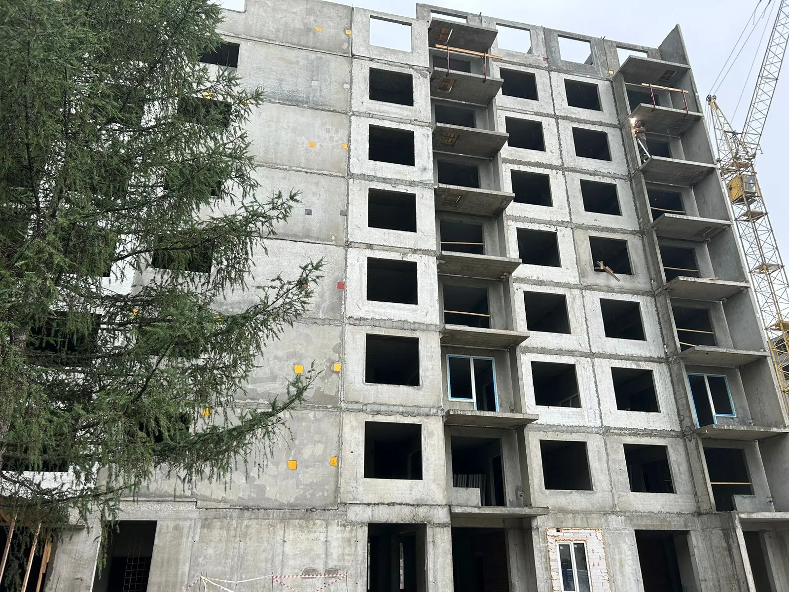 ЖК Эко-квартал на Кедровой ход строительства