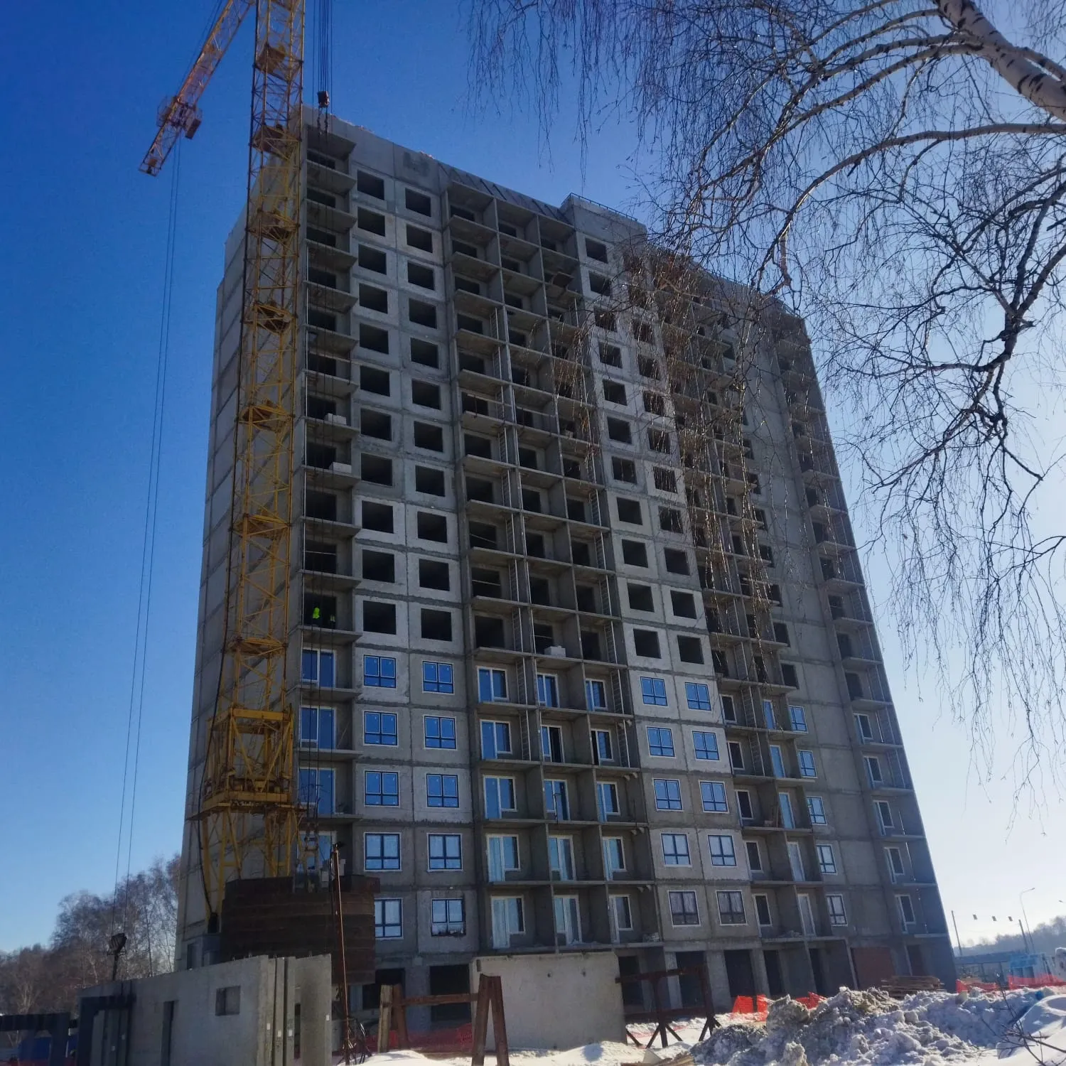 ЖК Эко-квартал на Кедровой ход строительства