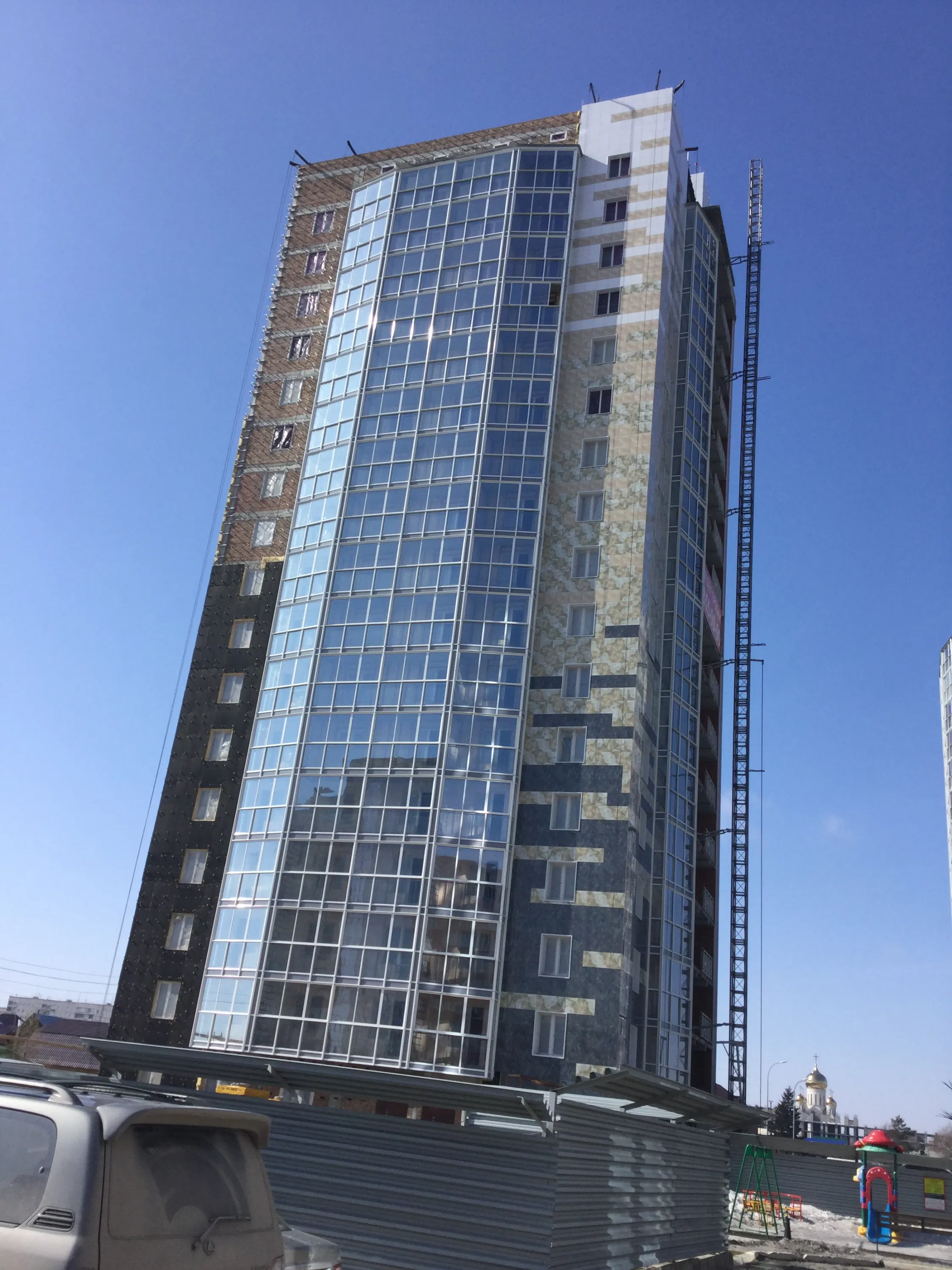 ЖК "КрымSKY (Крымский)" ход строительства