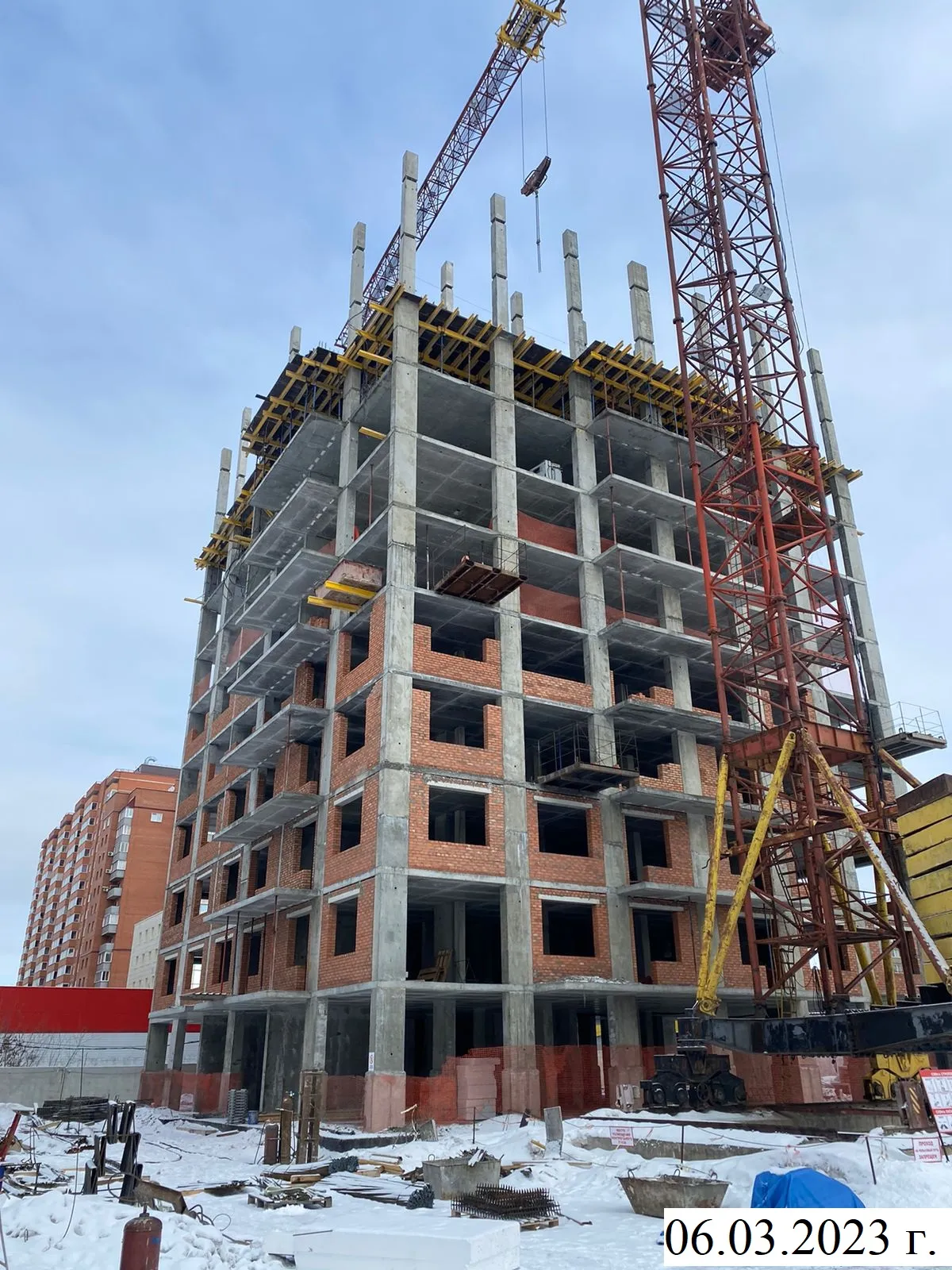 ЖК "КрымSKY (Крымский)" ход строительства