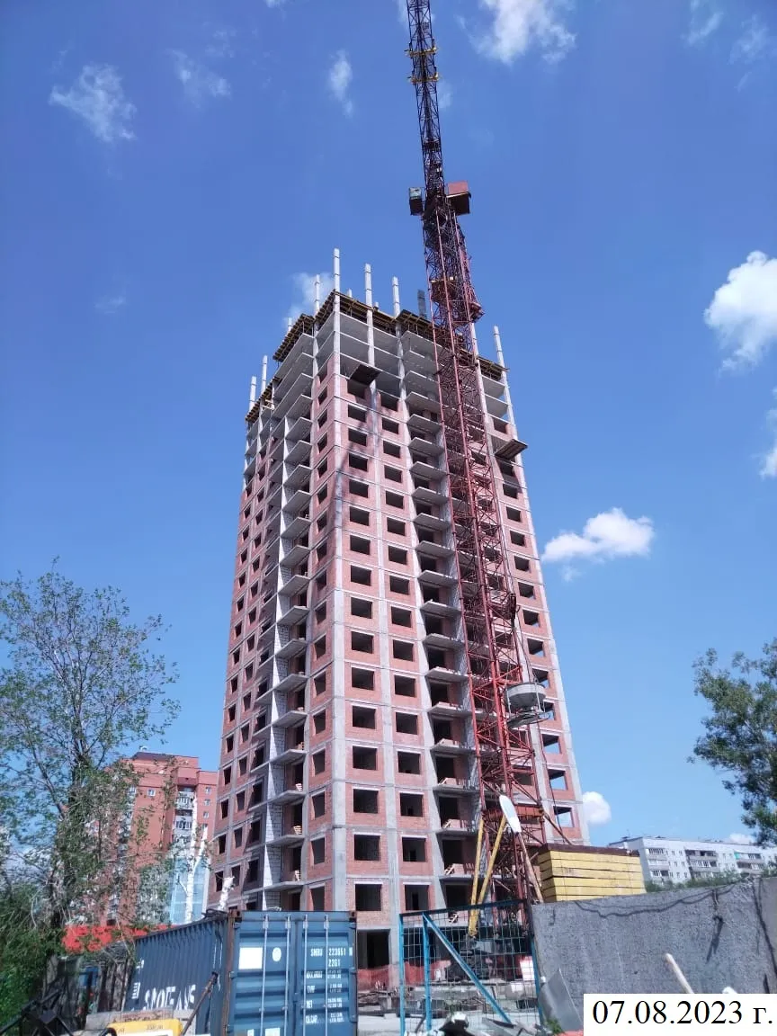 ЖК "КрымSKY (Крымский)" ход строительства