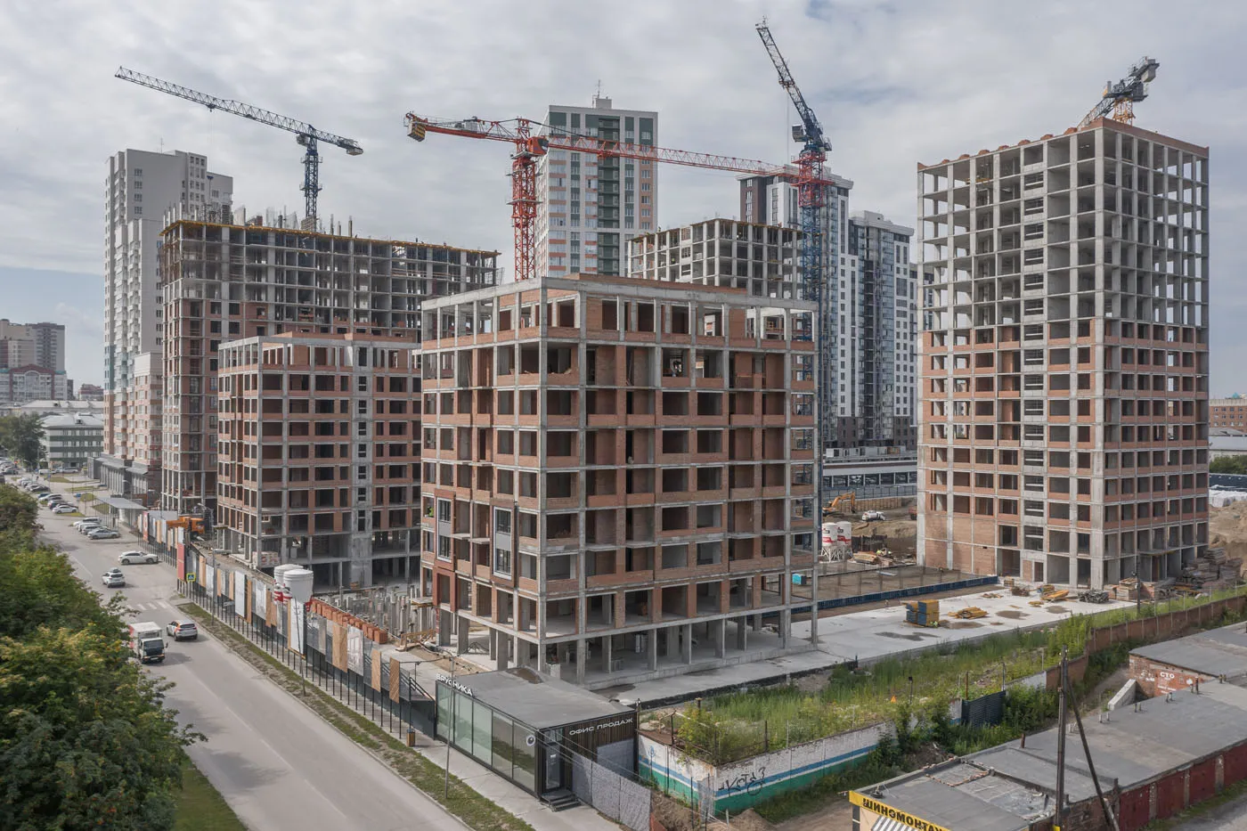 ЖК Мылзавод ход строительства