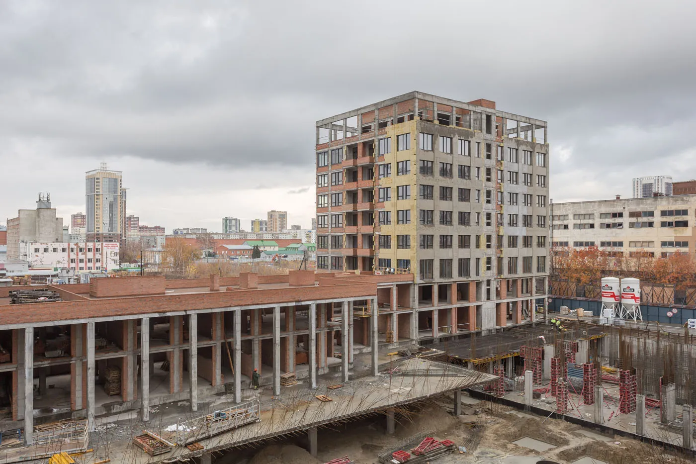 ЖК Мылзавод ход строительства