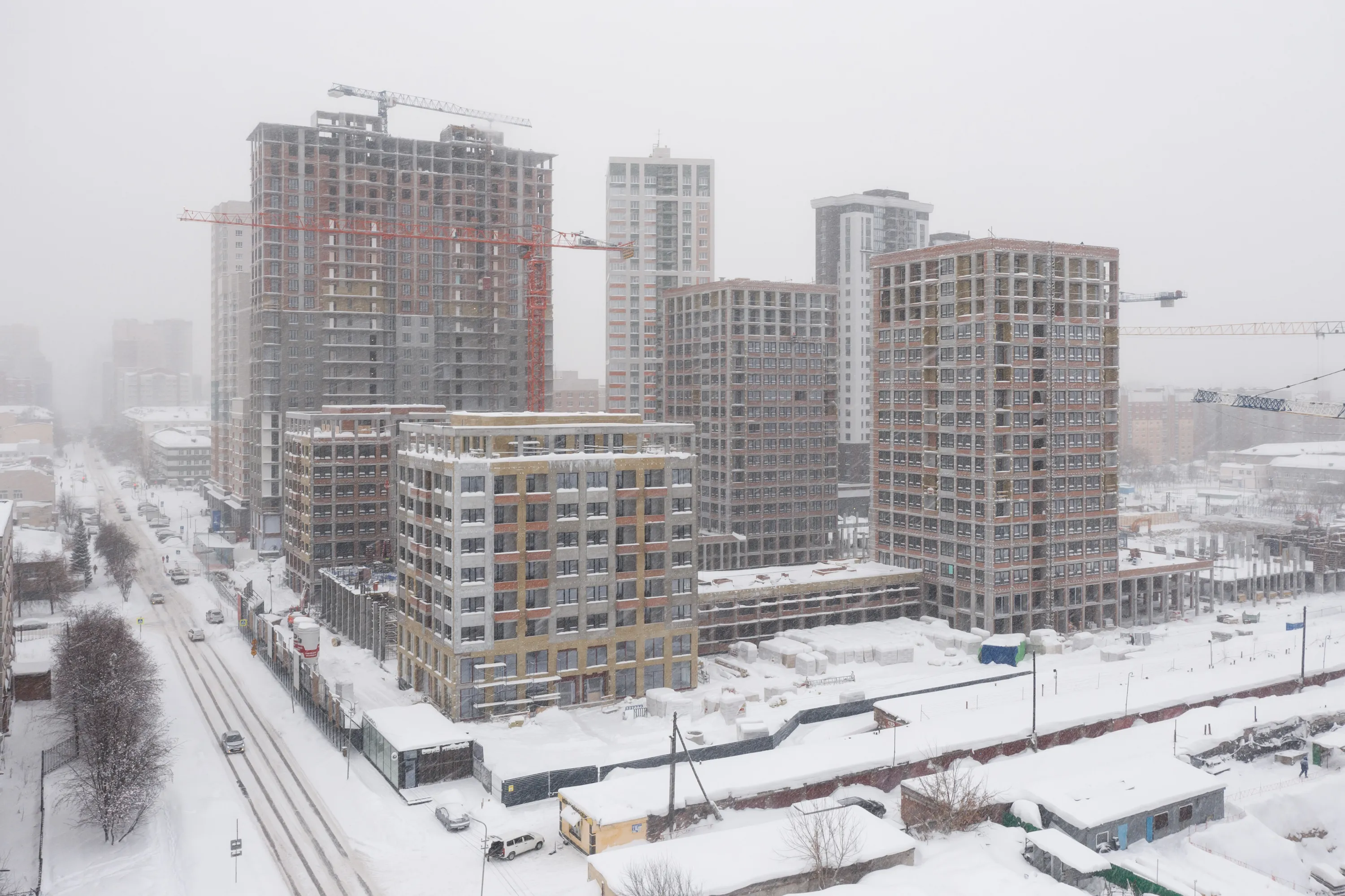 ЖК Мылзавод ход строительства