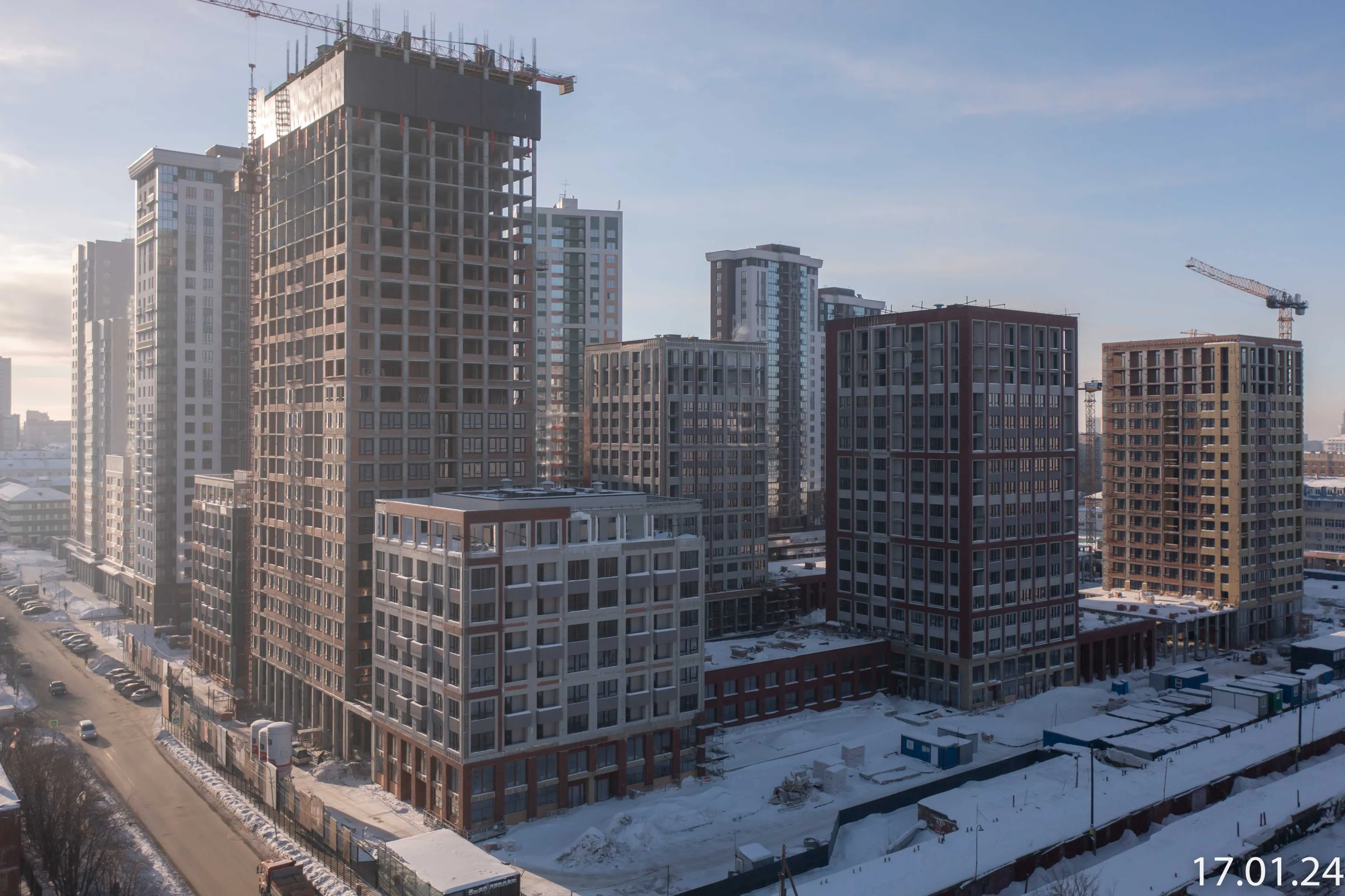 ЖК Мылзавод ход строительства