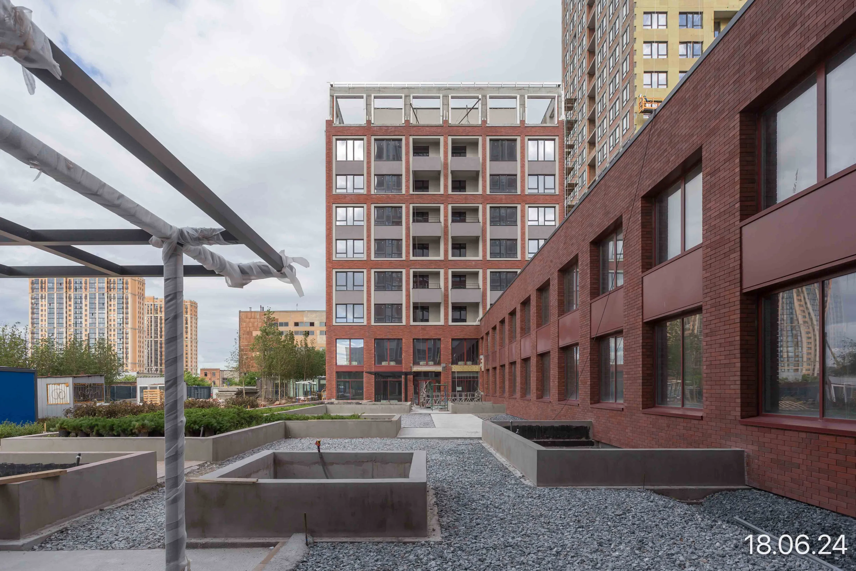 ЖК Мылзавод ход строительства