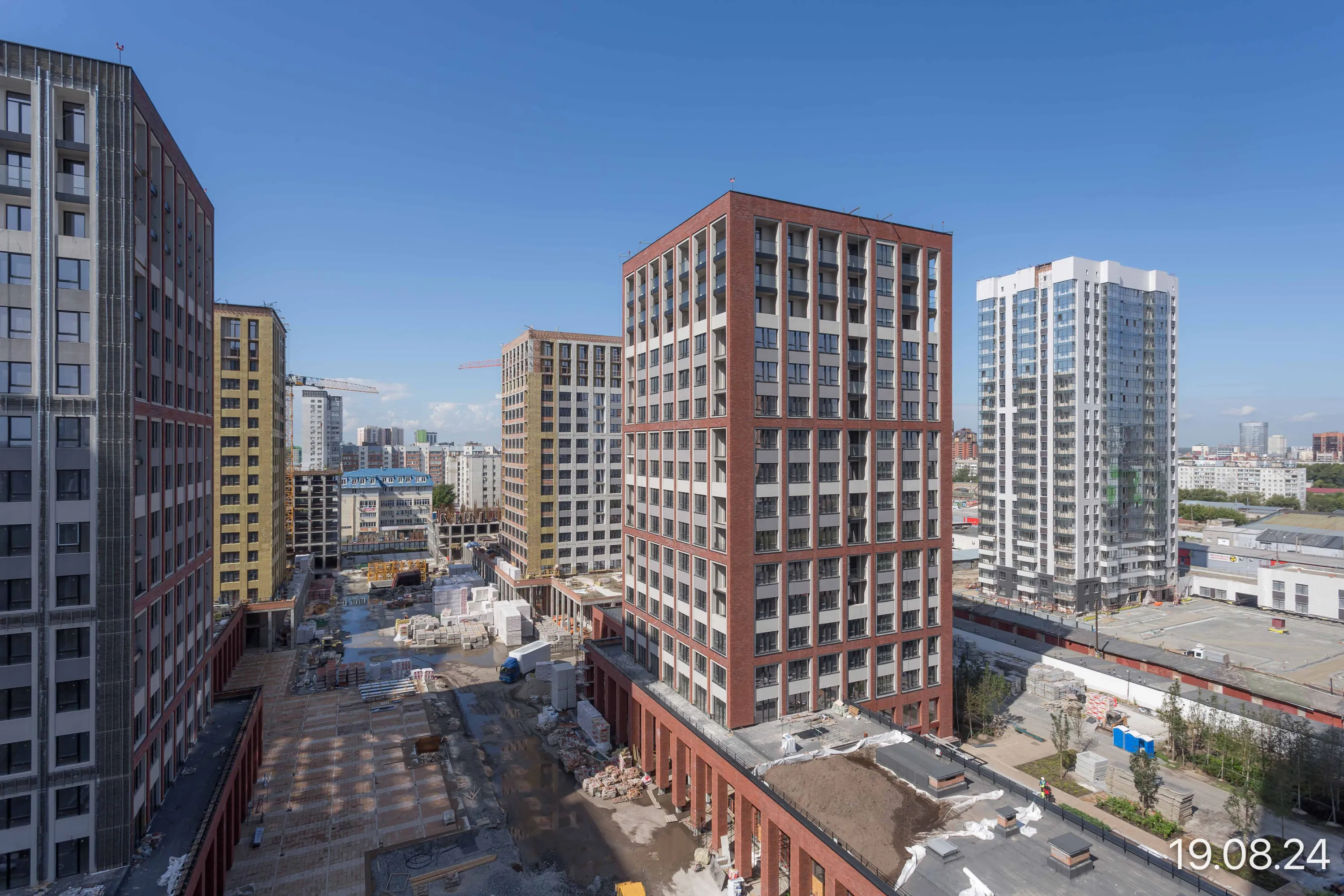 ЖК Мылзавод ход строительства