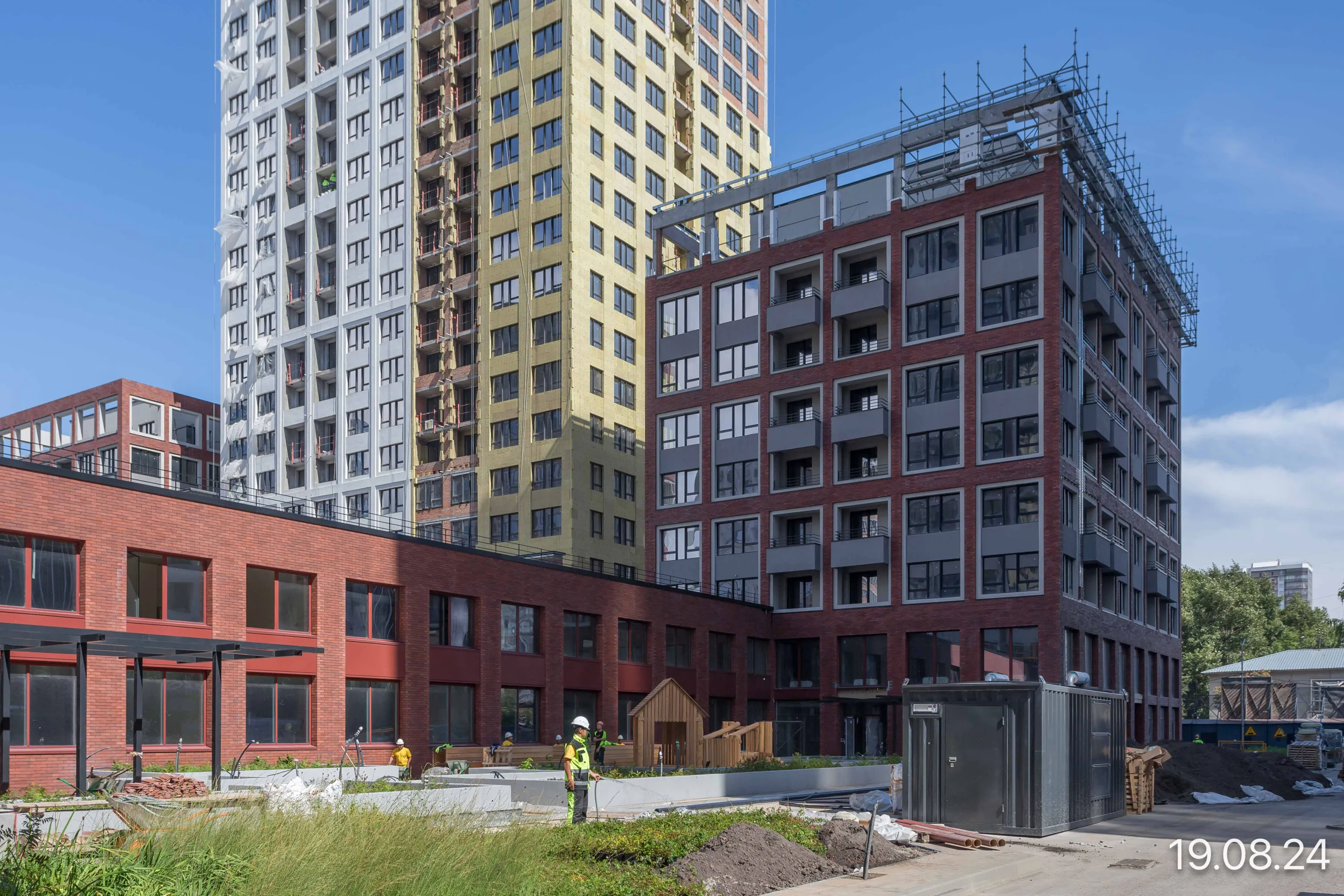 ЖК Мылзавод ход строительства