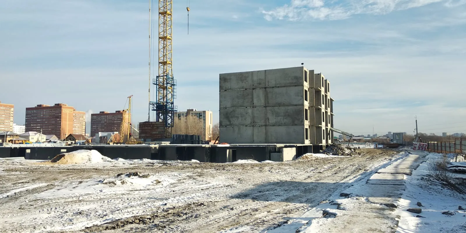 ЖК "Новый горизонт" ход строительства