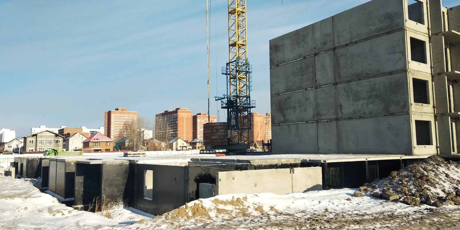 ЖК "Новый горизонт" ход строительства