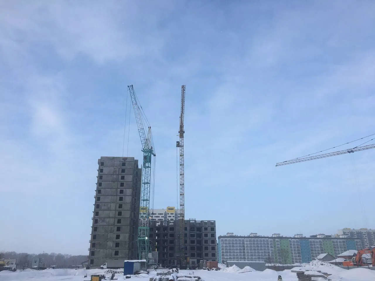 ЖК "Новый горизонт" ход строительства