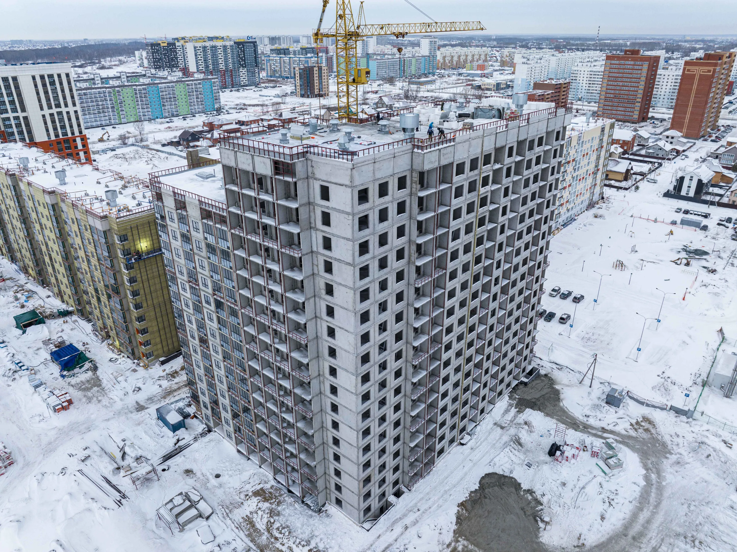 ЖК "Новый горизонт" ход строительства