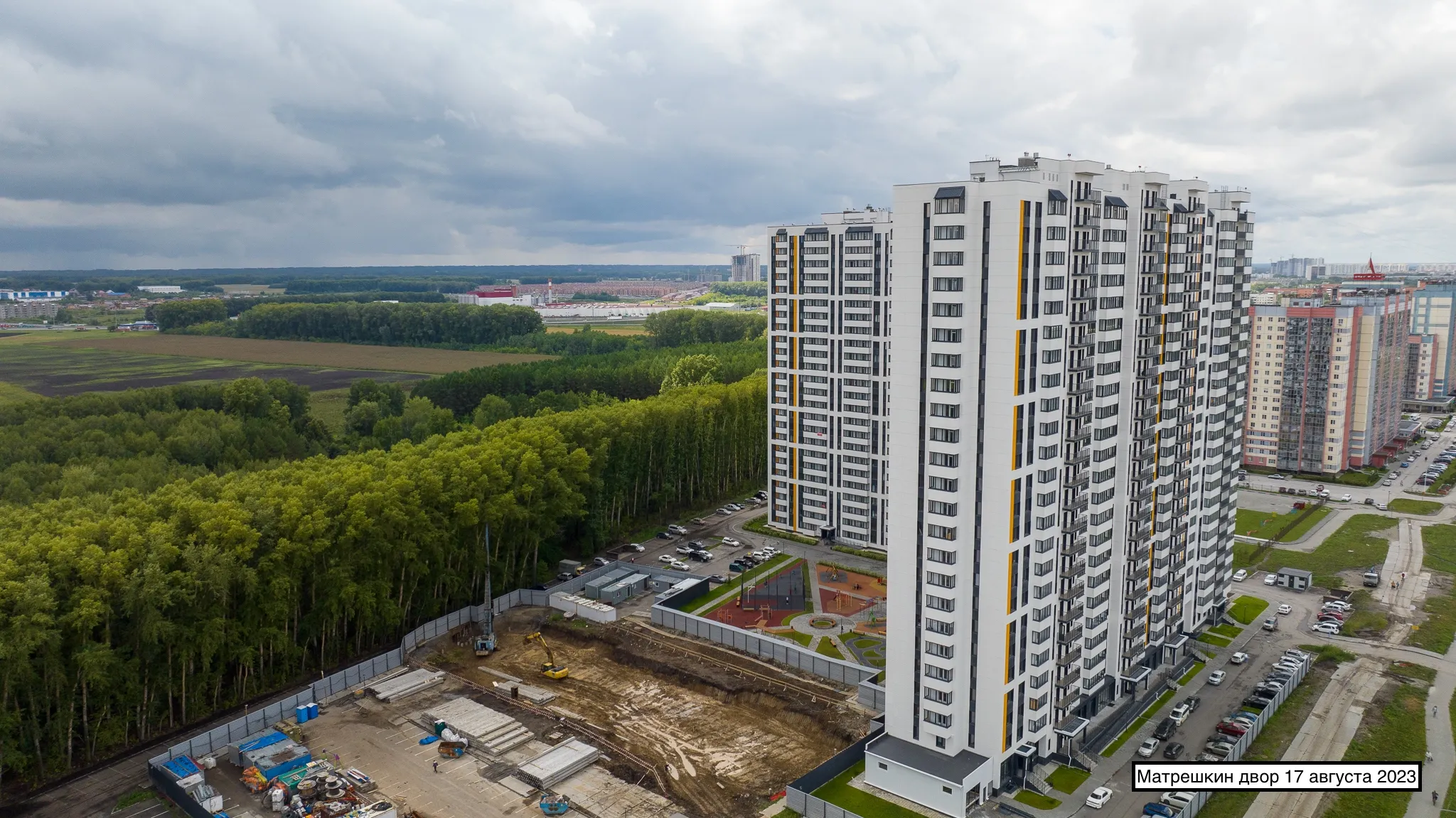 ЖК Жилой комплекс  "Матрёшкин двор" ход строительства