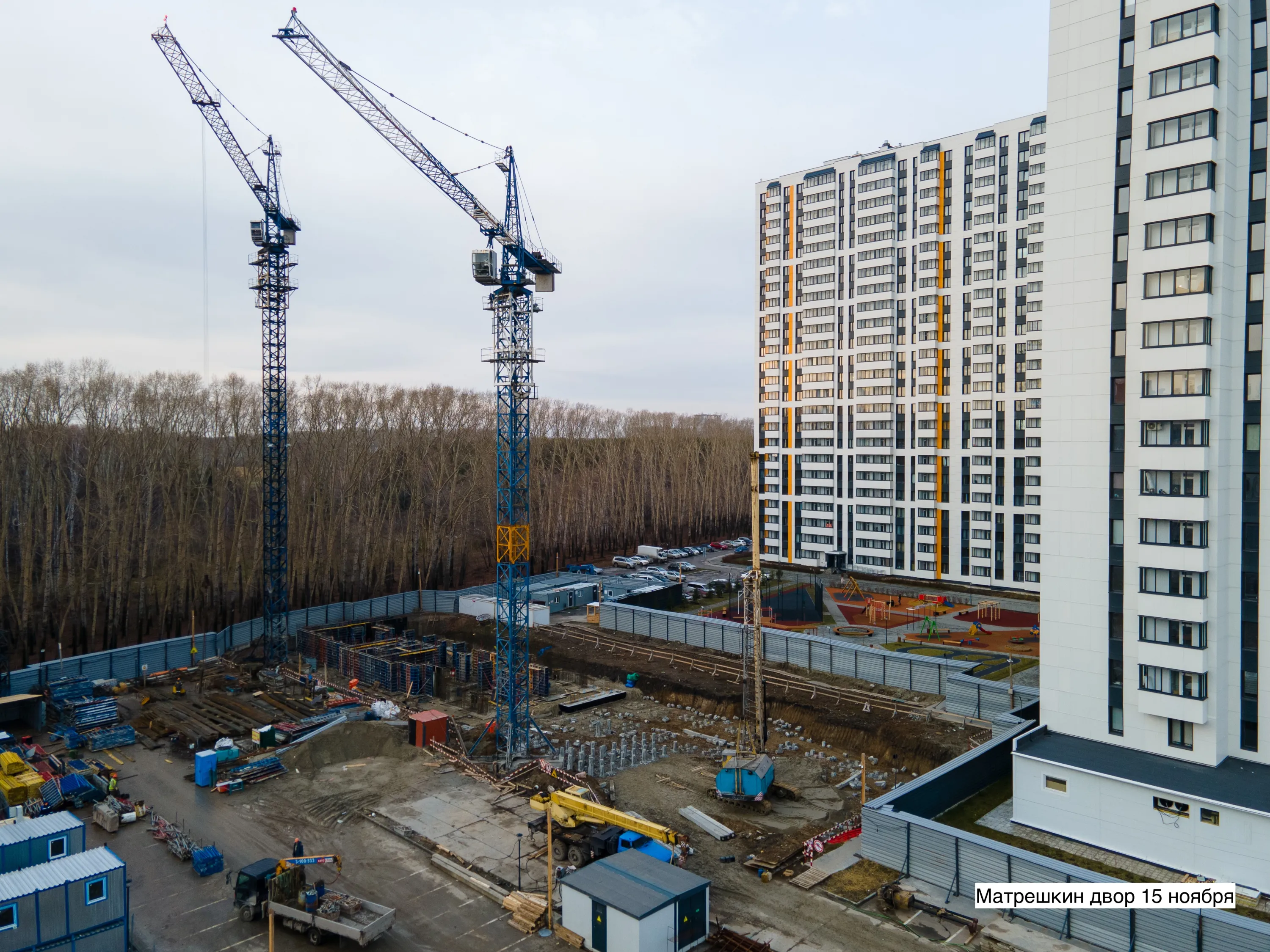 ЖК Жилой комплекс  "Матрёшкин двор" ход строительства
