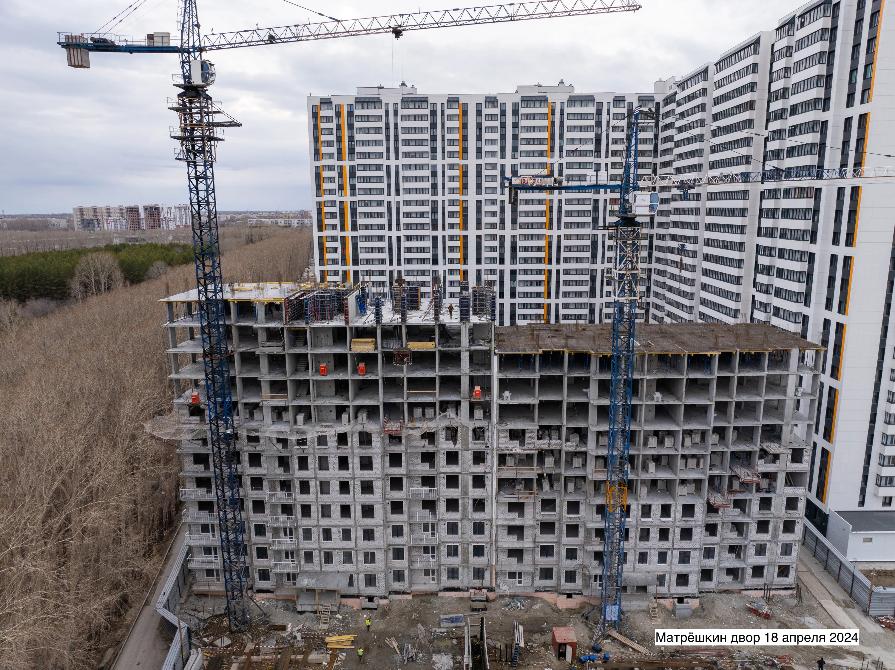 ЖК Жилой комплекс  "Матрёшкин двор" ход строительства