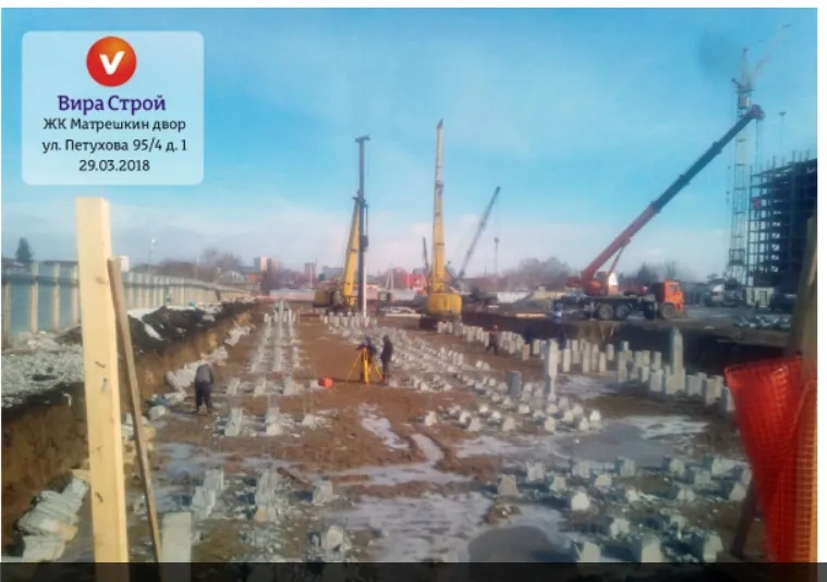 ЖК Жилой комплекс  "Матрёшкин двор" ход строительства