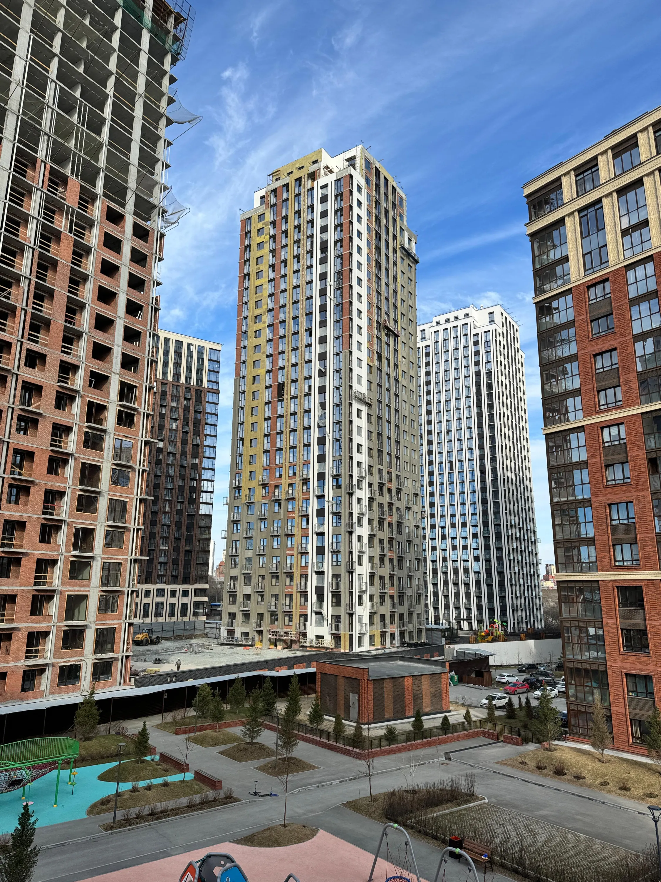 ЖК Чернышевский ход строительства