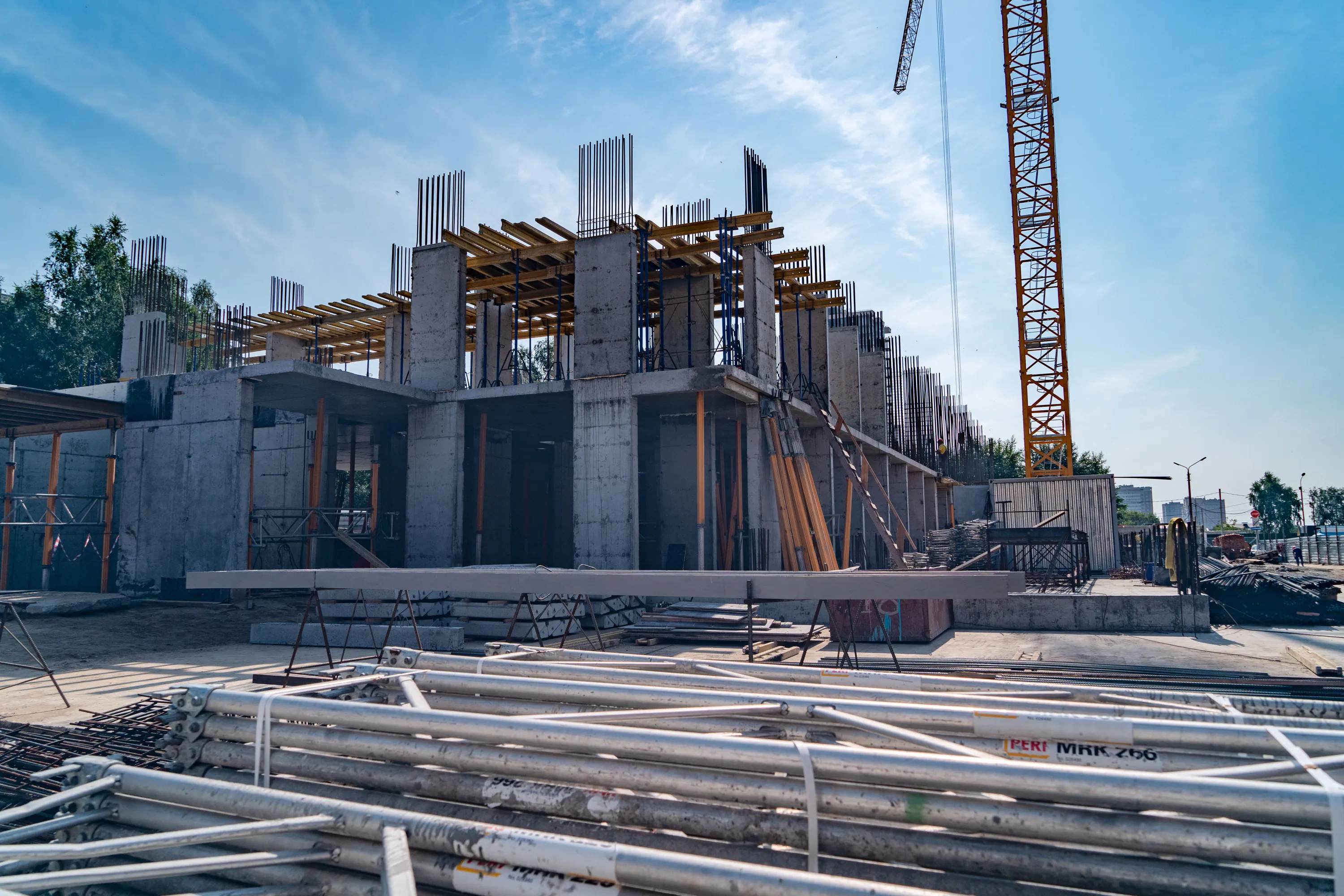 IQ aparts (АйКью апартс) ход строительства