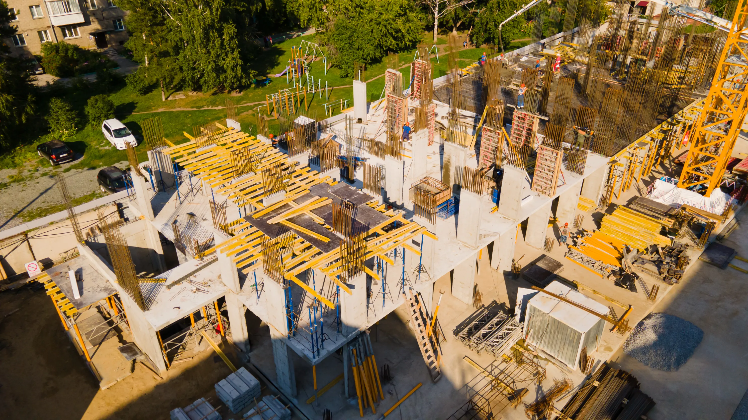 IQ aparts (АйКью апартс) ход строительства