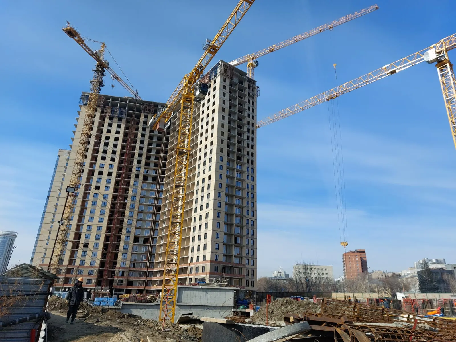 ЖК Сакура парк ход строительства