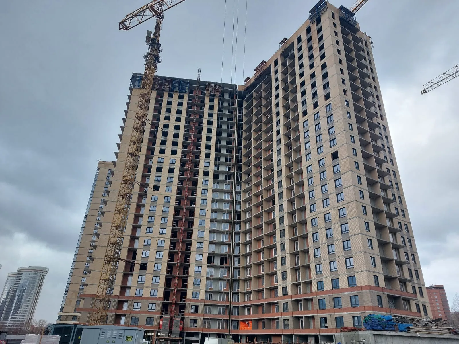 ЖК Сакура парк ход строительства