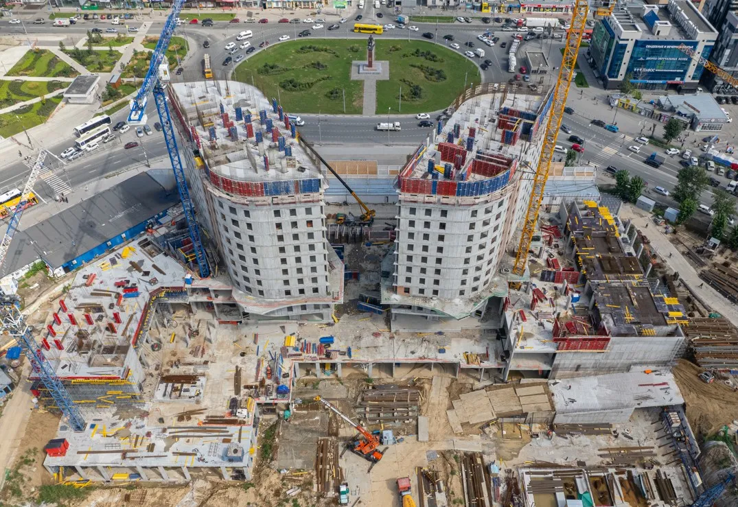 ЖК АЭРОН ход строительства