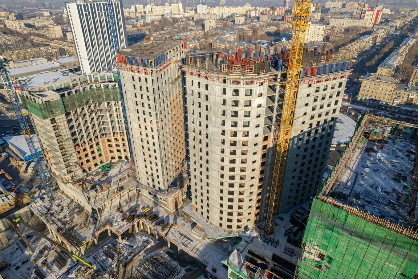 ЖК АЭРОН ход строительства