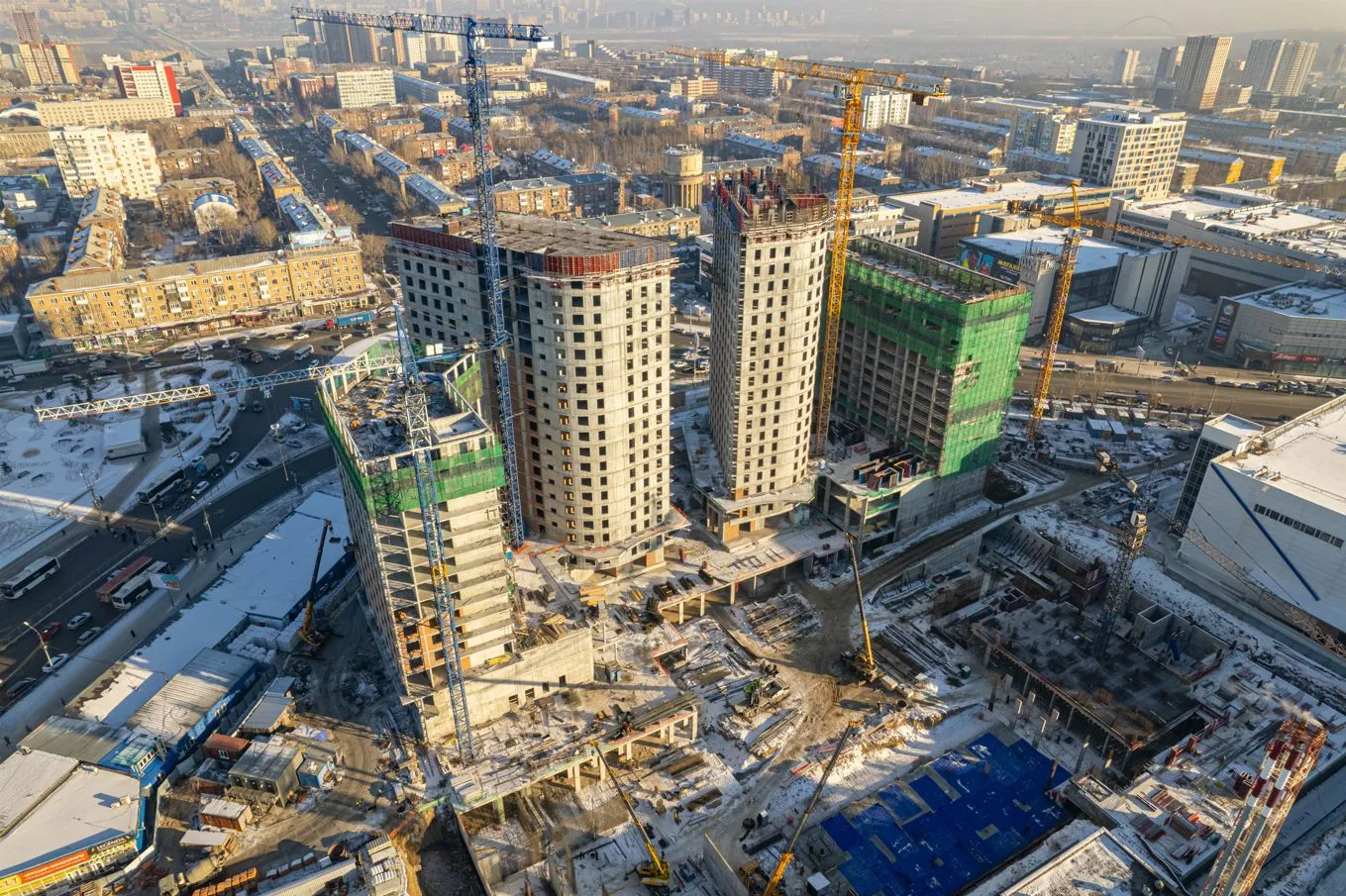 ЖК АЭРОН ход строительства