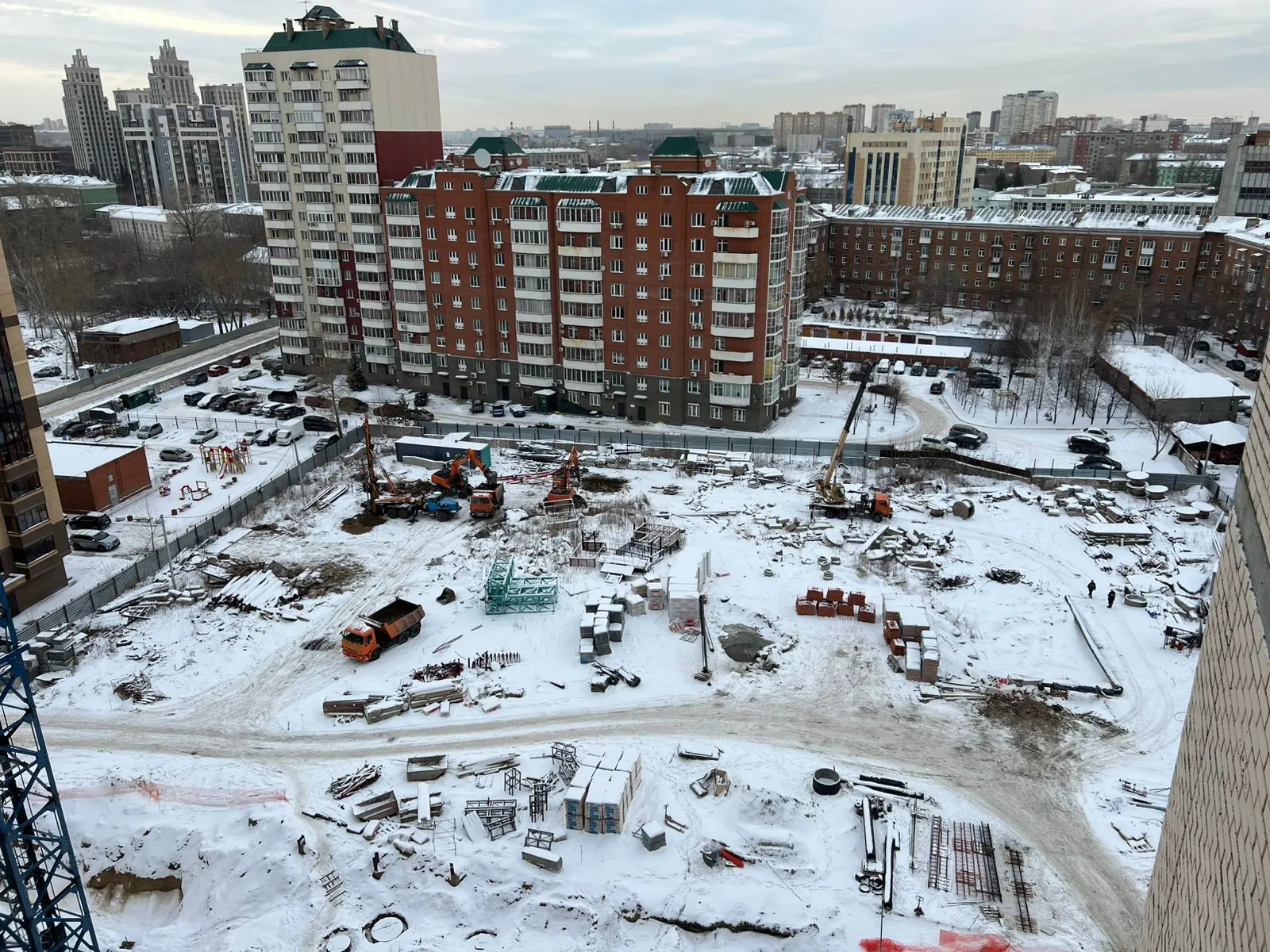 ЖК Расцветай на Красном ход строительства