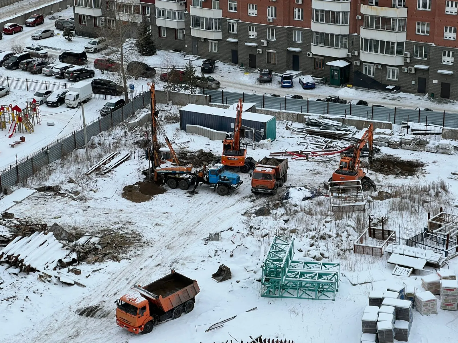 ЖК Расцветай на Красном ход строительства