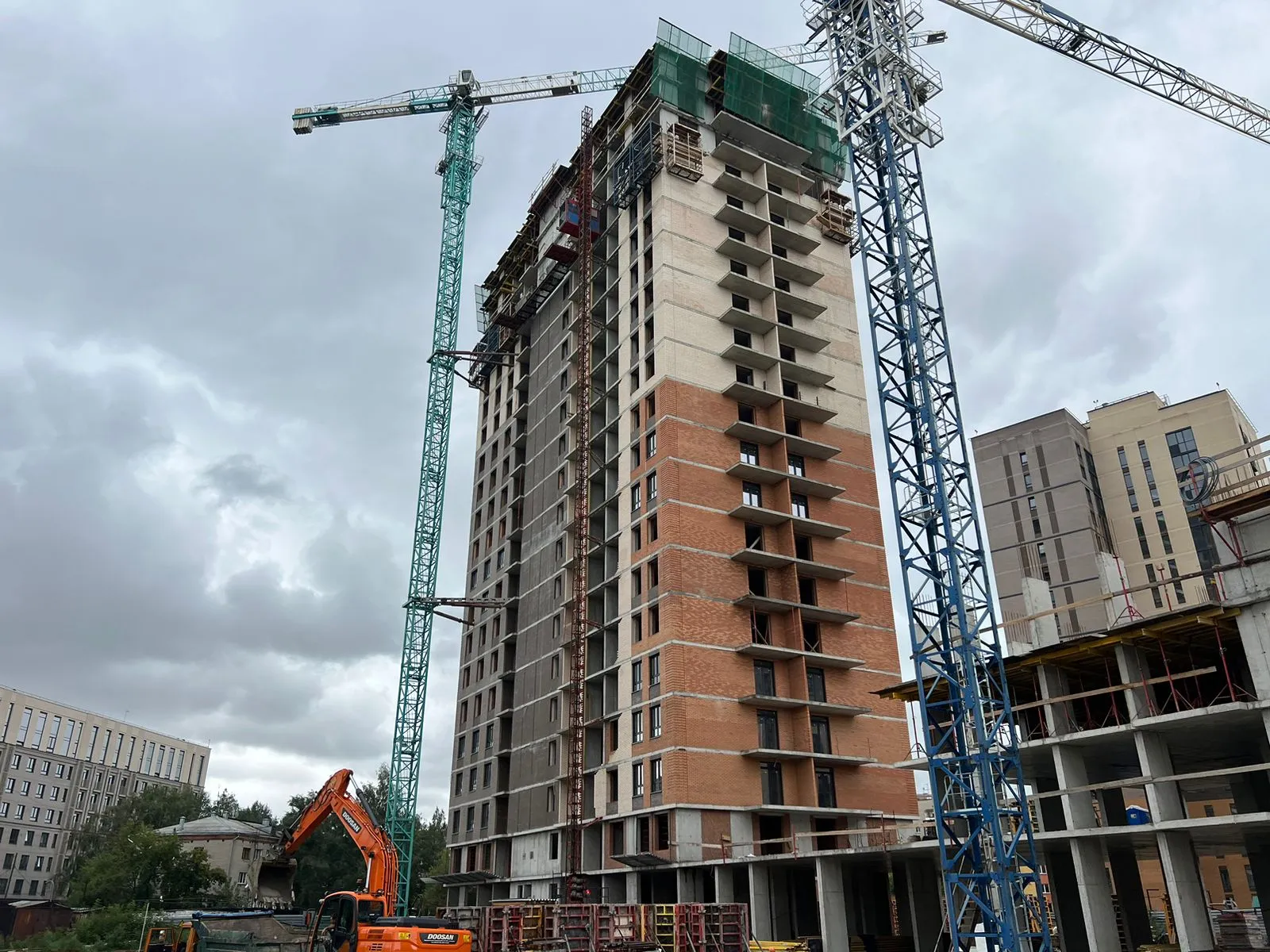 ЖК Расцветай на Красном ход строительства