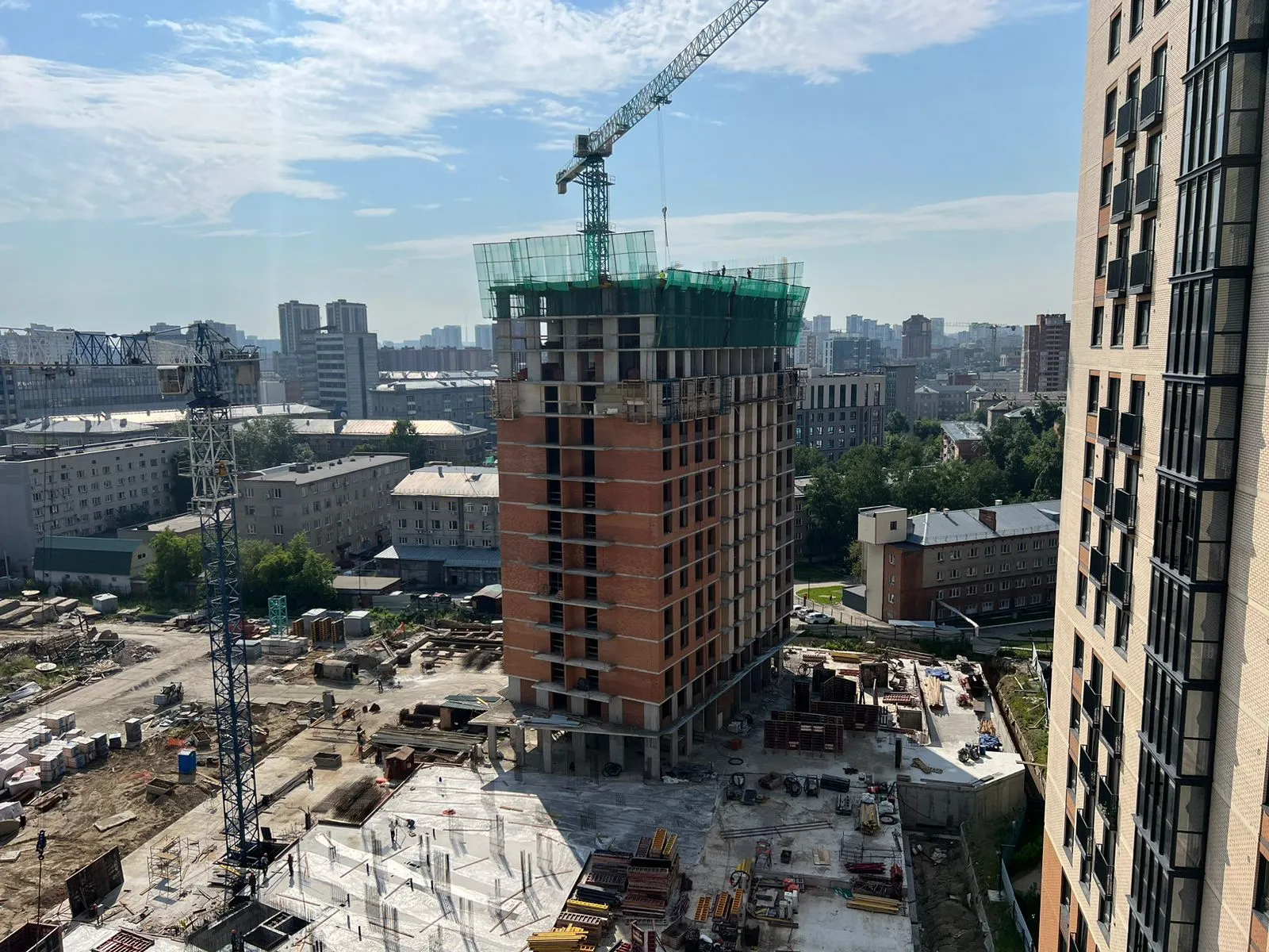 ЖК Расцветай на Красном ход строительства